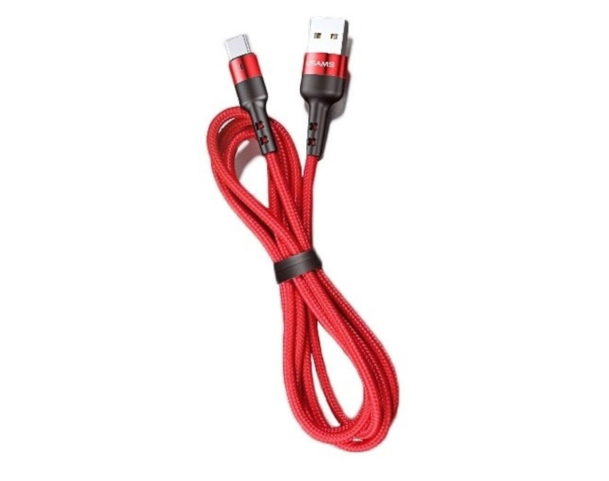 Kabel USB - Lightning USAMS 2A 1m Czerwony