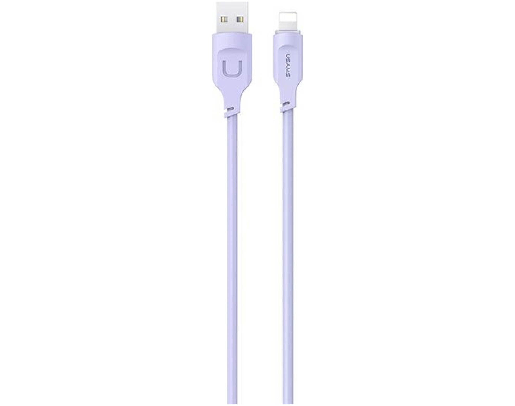 Kabel USB - Lightning USAMS Lithe Series 1.2 m Fioletowy