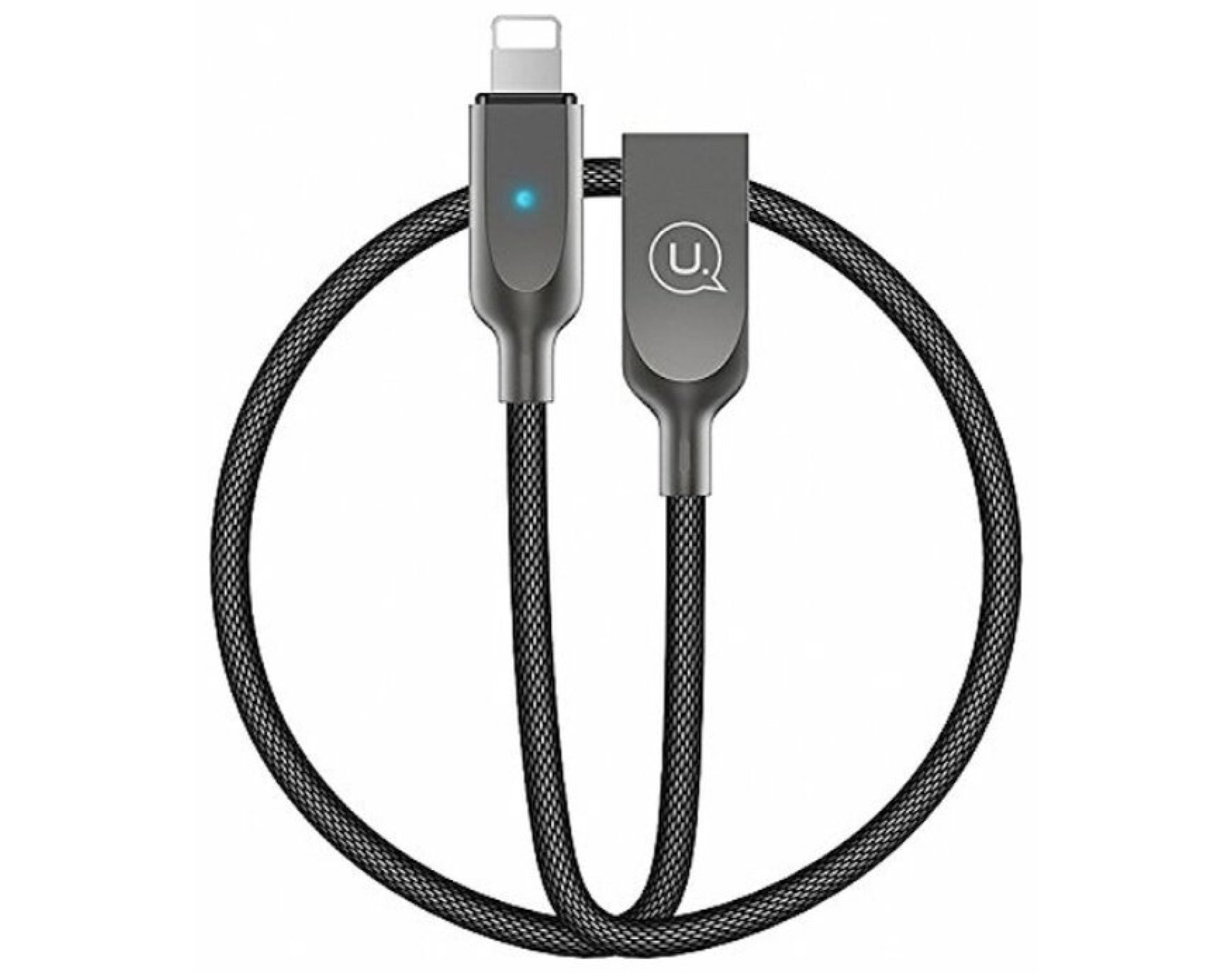 Kabel USB - Lightning USAMS U-Sun 10W 1.9 m Czarny