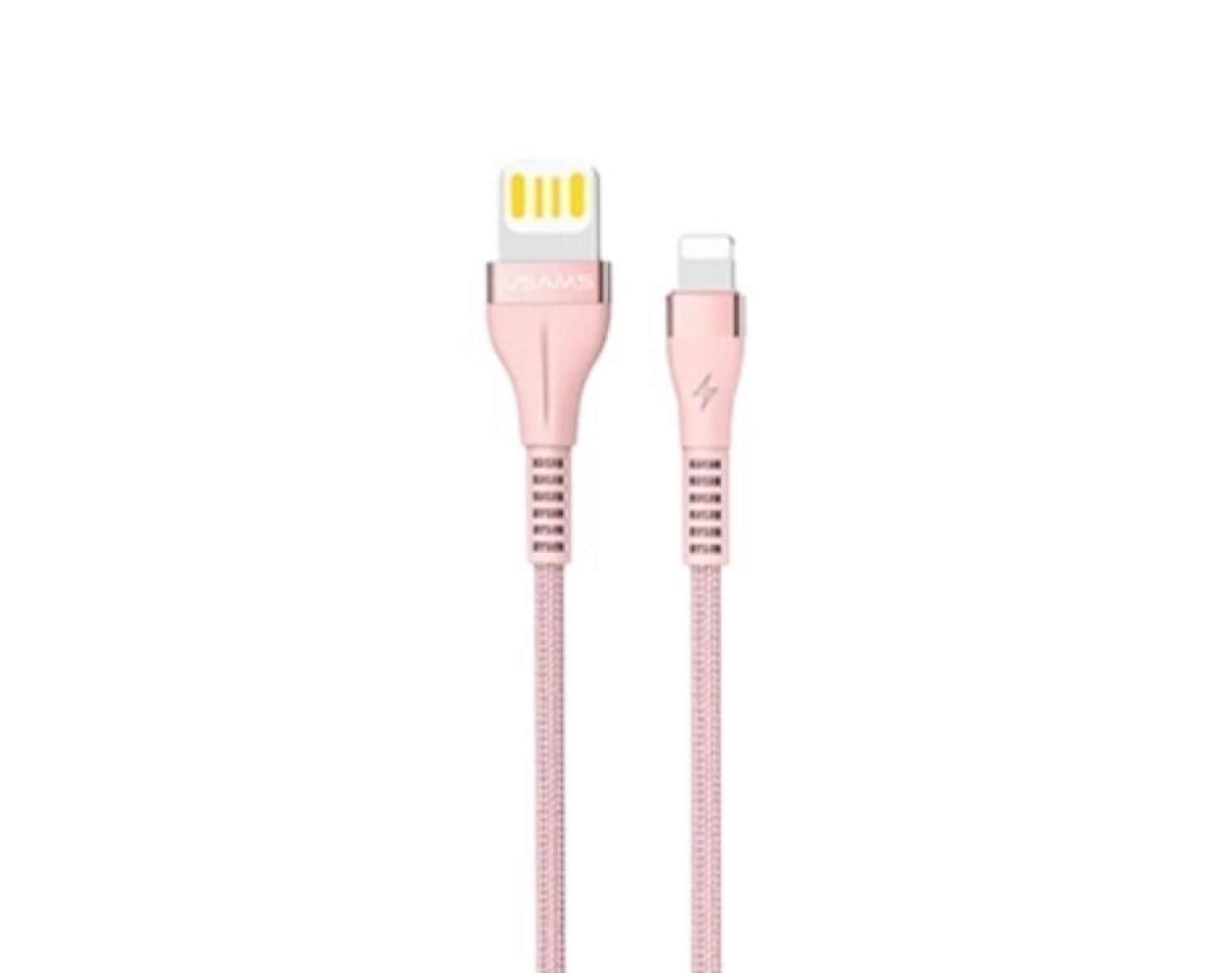 Kabel USB - Lightning USAMS U33 1.2 m Różowy