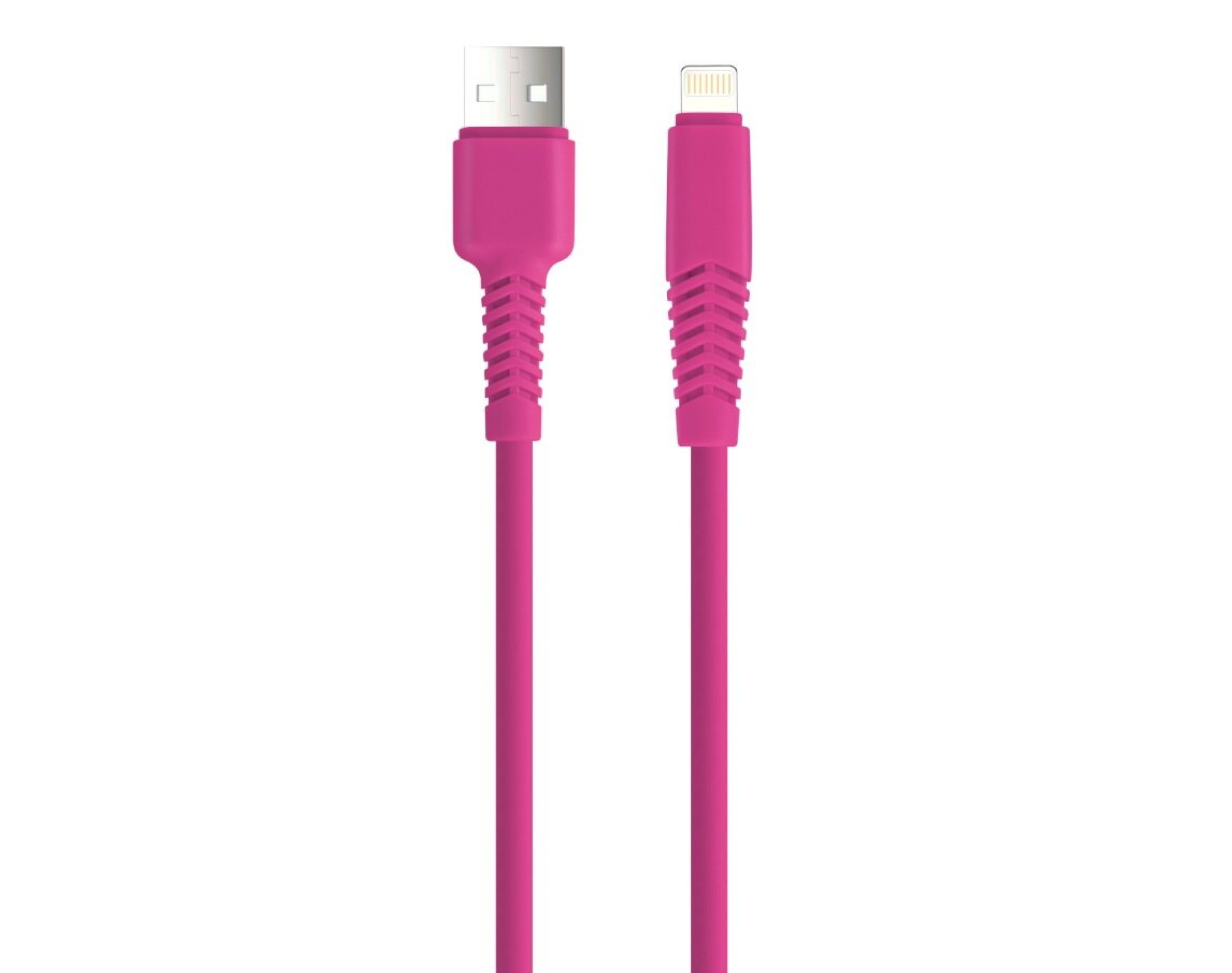 Kabel USB - Lightning XO KSA-L-1.526 2.1A 1.5 m Różowy