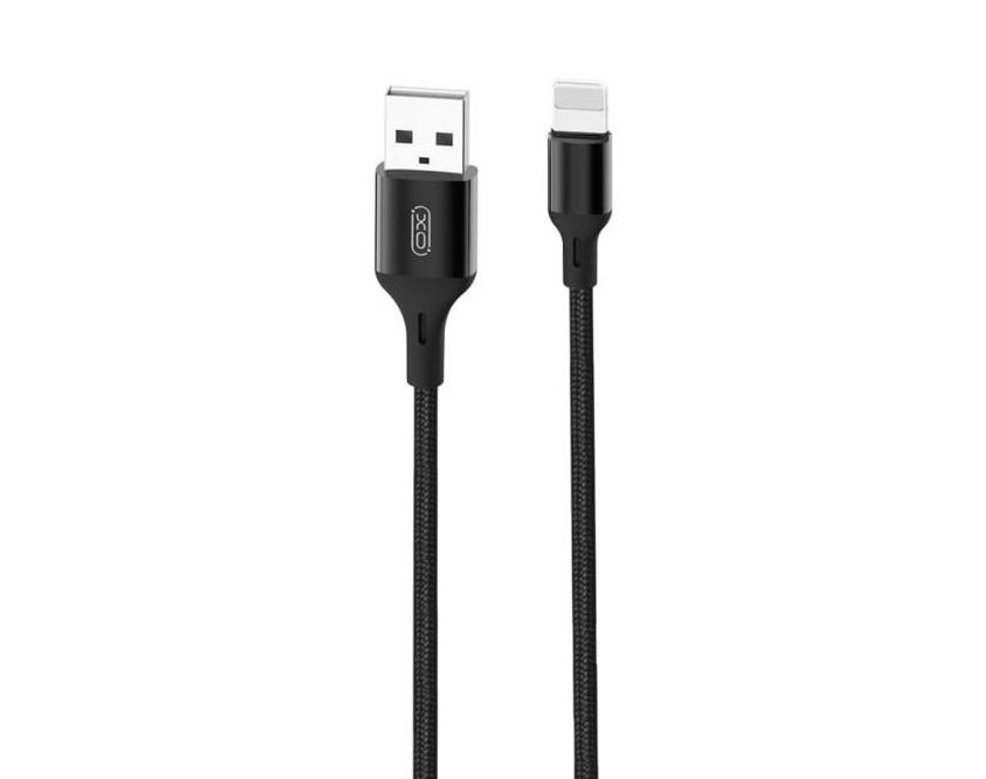 Kabel USB - Lightning XO NB143 2.4A 1 m Czarny
