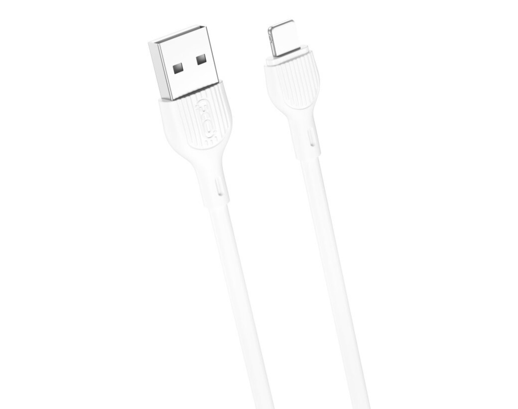 Kabel USB - Lightning XO NB200 2.1A 1 m Biały