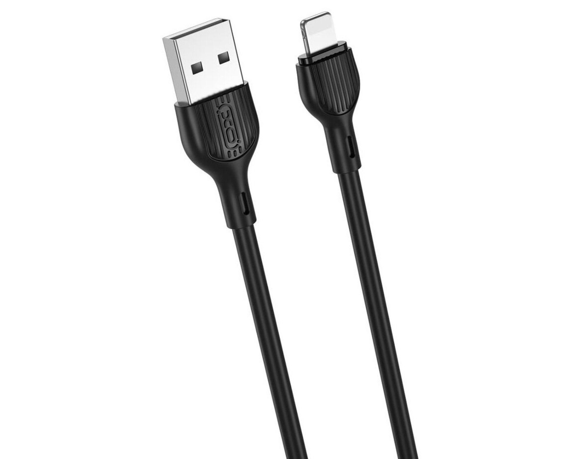 Kabel USB - Lightning XO NB200 2.1A 1 m Czarny