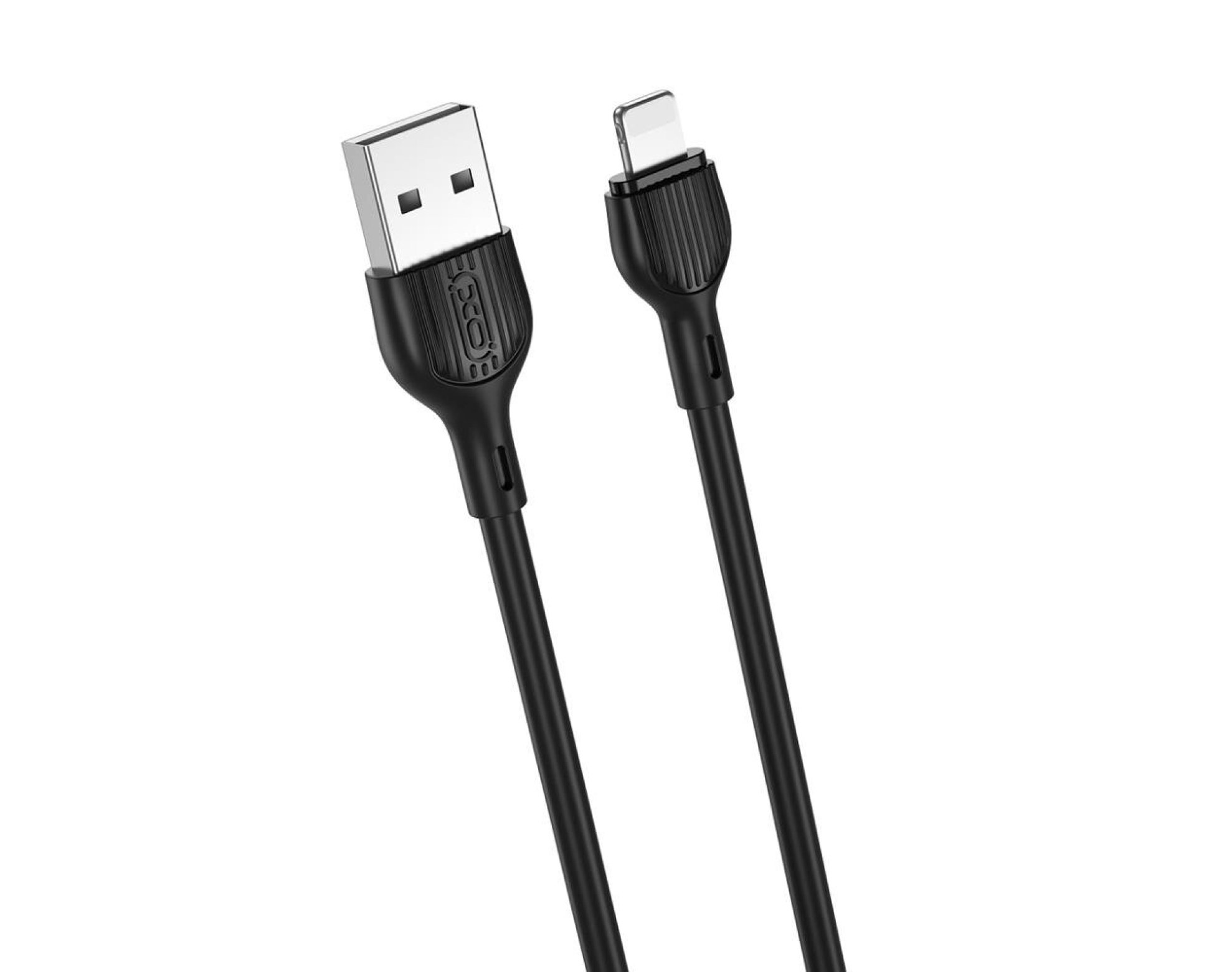 Kabel USB - Lightning XO NB200 2.1A 2 m Czarny