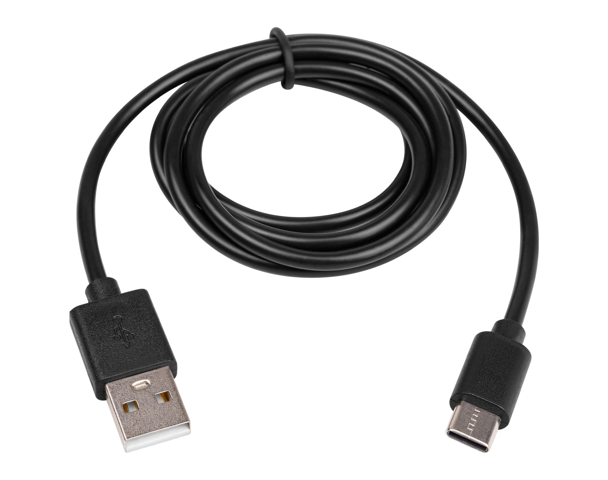 Kabel USB MASTERLED przewód USB-A na USB-C 10W 1m czarny