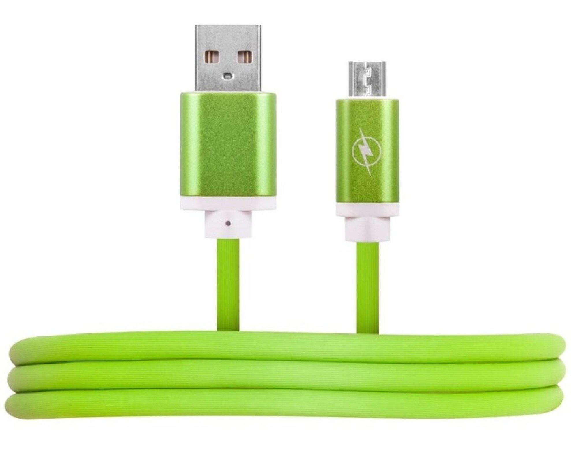 Kabel USB - Micro USB ARKAS MB-10 1m Zielony