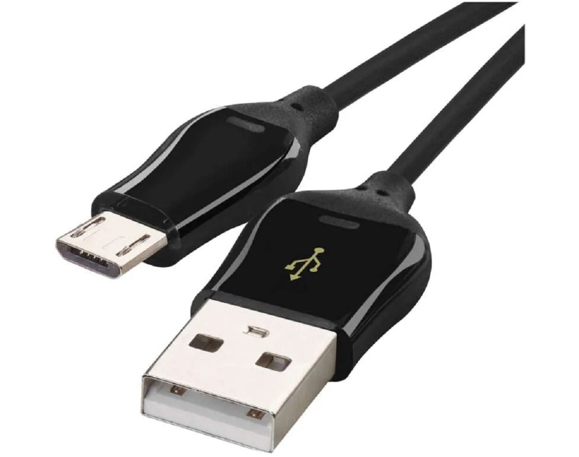 Kabel USB - Micro USB B EMOS SM7004B Quick Charge 1 m Czarny