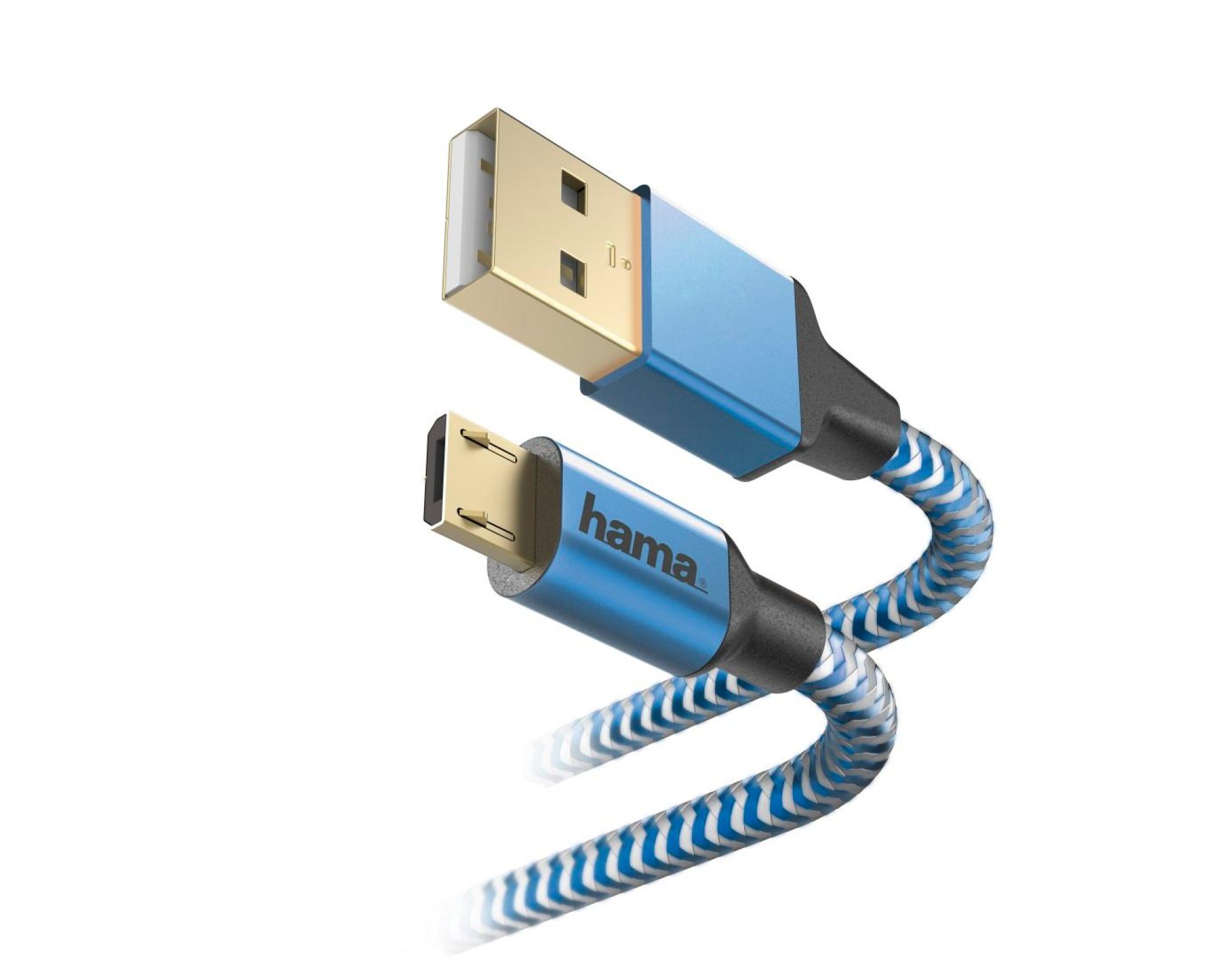 Kabel USB - Micro USB HAMA Reflected 1.5 m