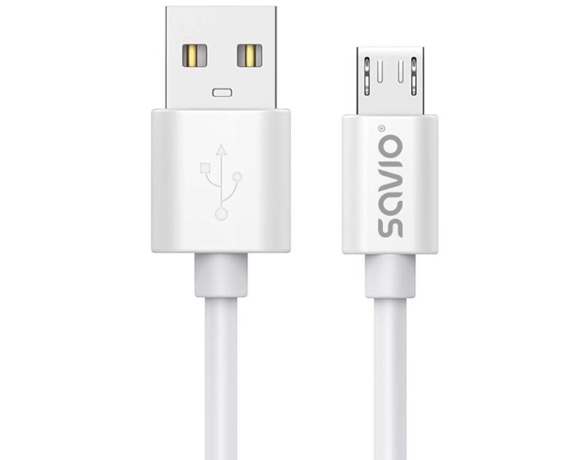 Kabel USB - Micro USB SAVIO CL-167 3 m Biały
