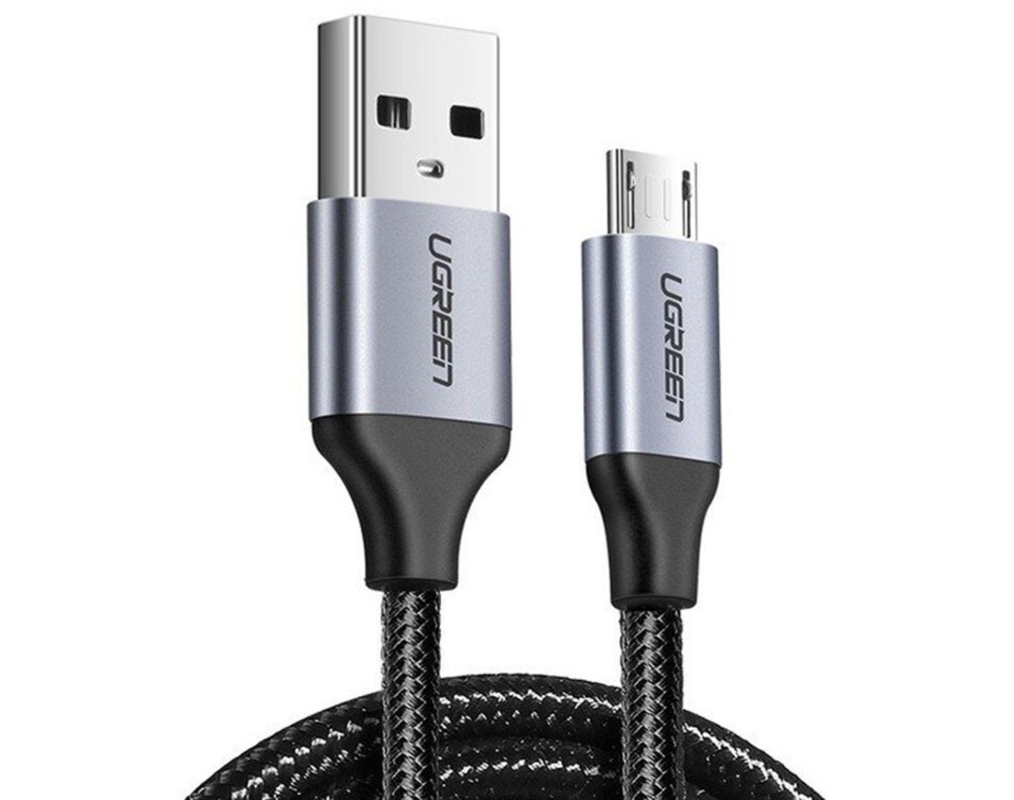 Kabel USB - Micro USB UGREEN 60146 1 m Szary