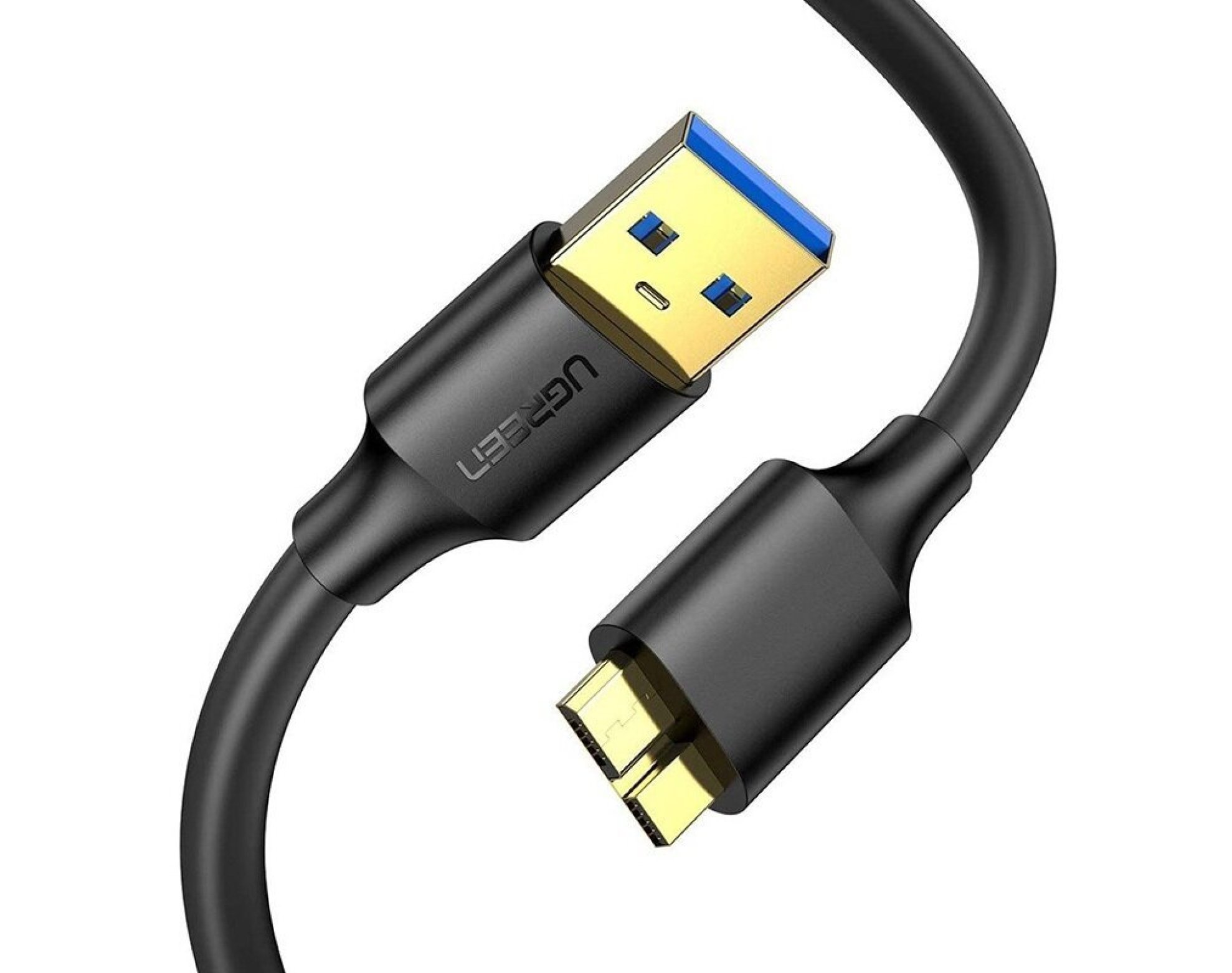 Kabel USB - Micro USB UGREEN US130 0.5 m Czarny