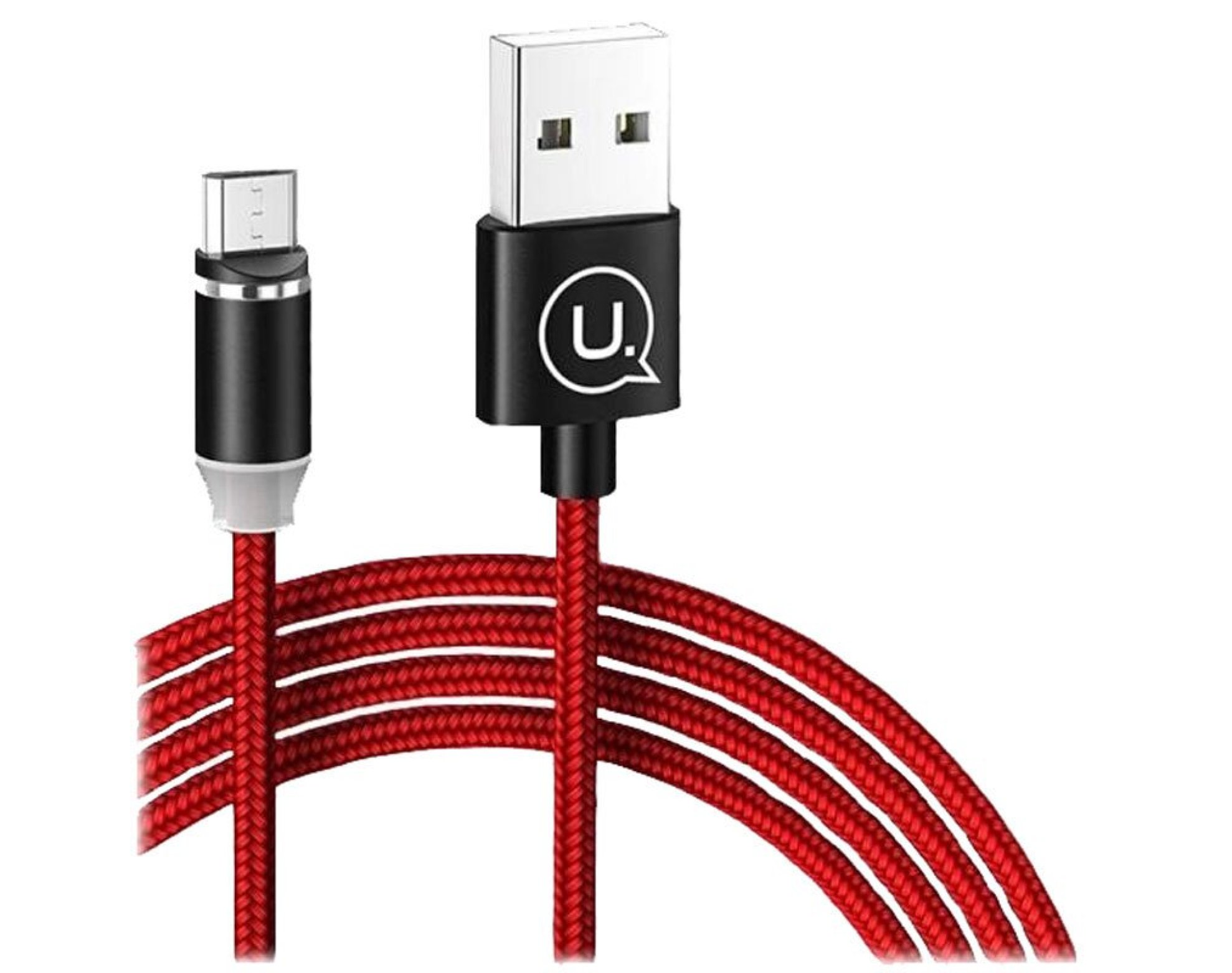 Kabel USB - Micro USB USAMS 1 m Czerwony