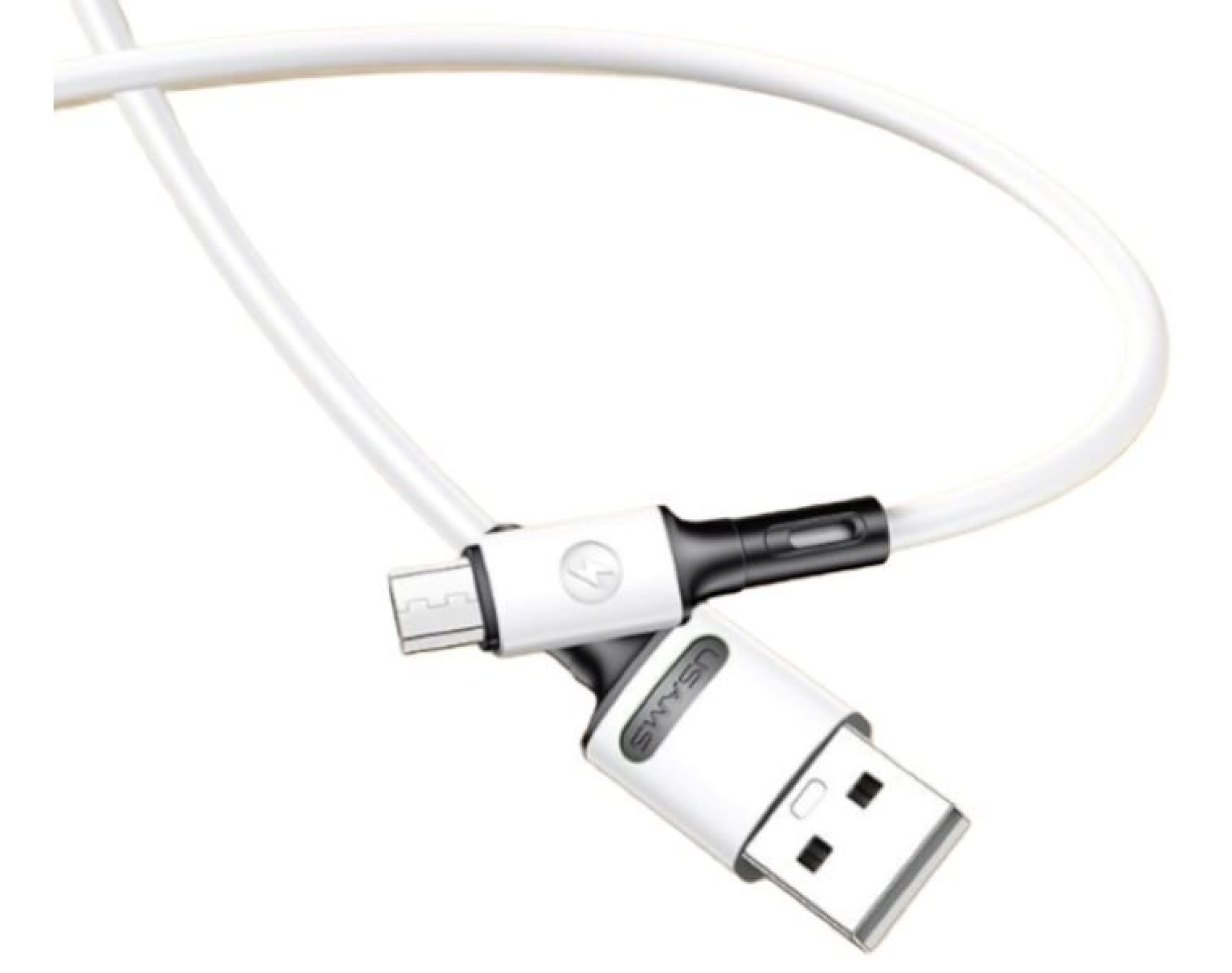Kabel USB - Micro USB USAMS SJ435USB01 U52 10W 1 m Biały