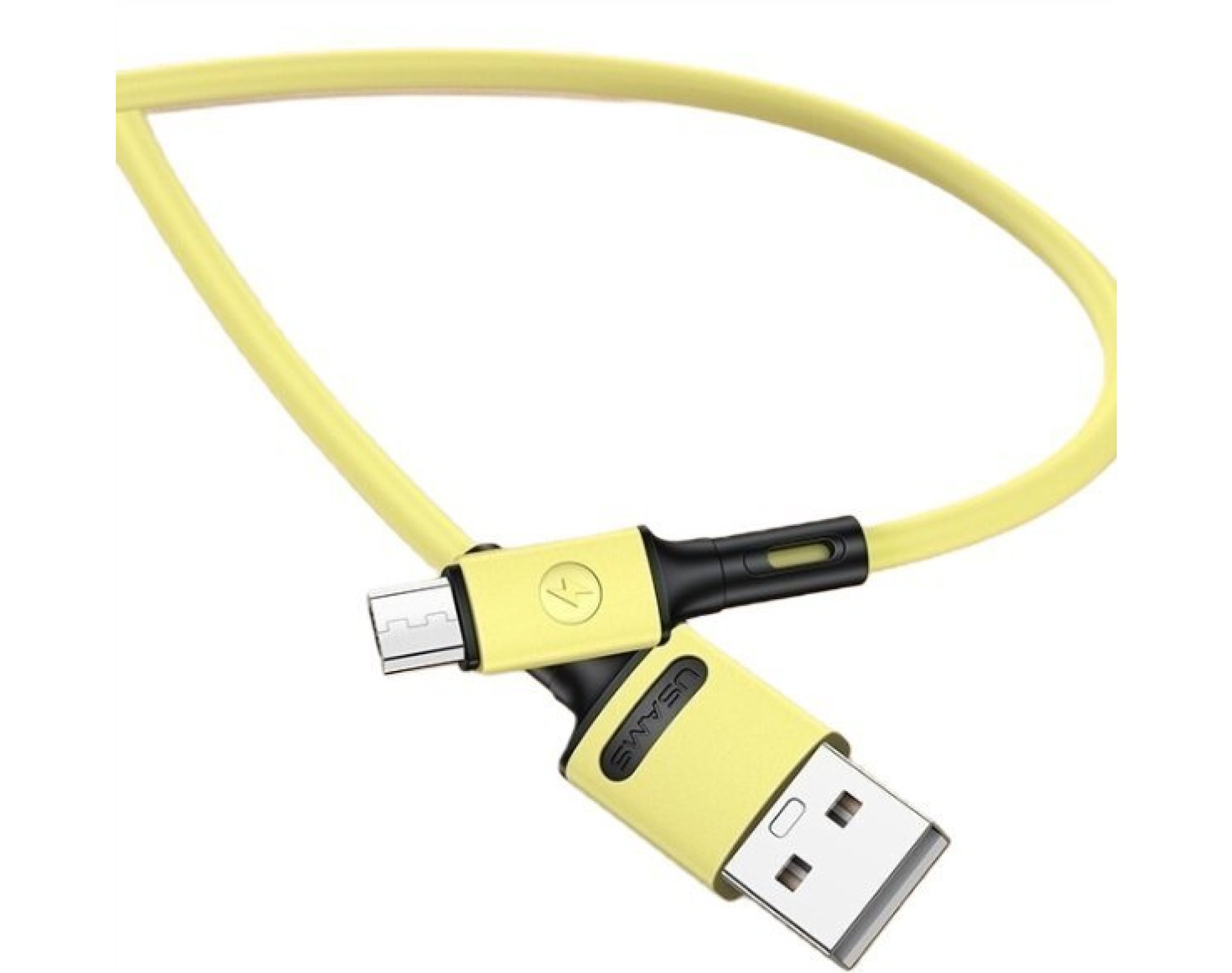 Kabel USB - Micro USB USAMS SJ435USB03 U52 10W 1 m Żółty