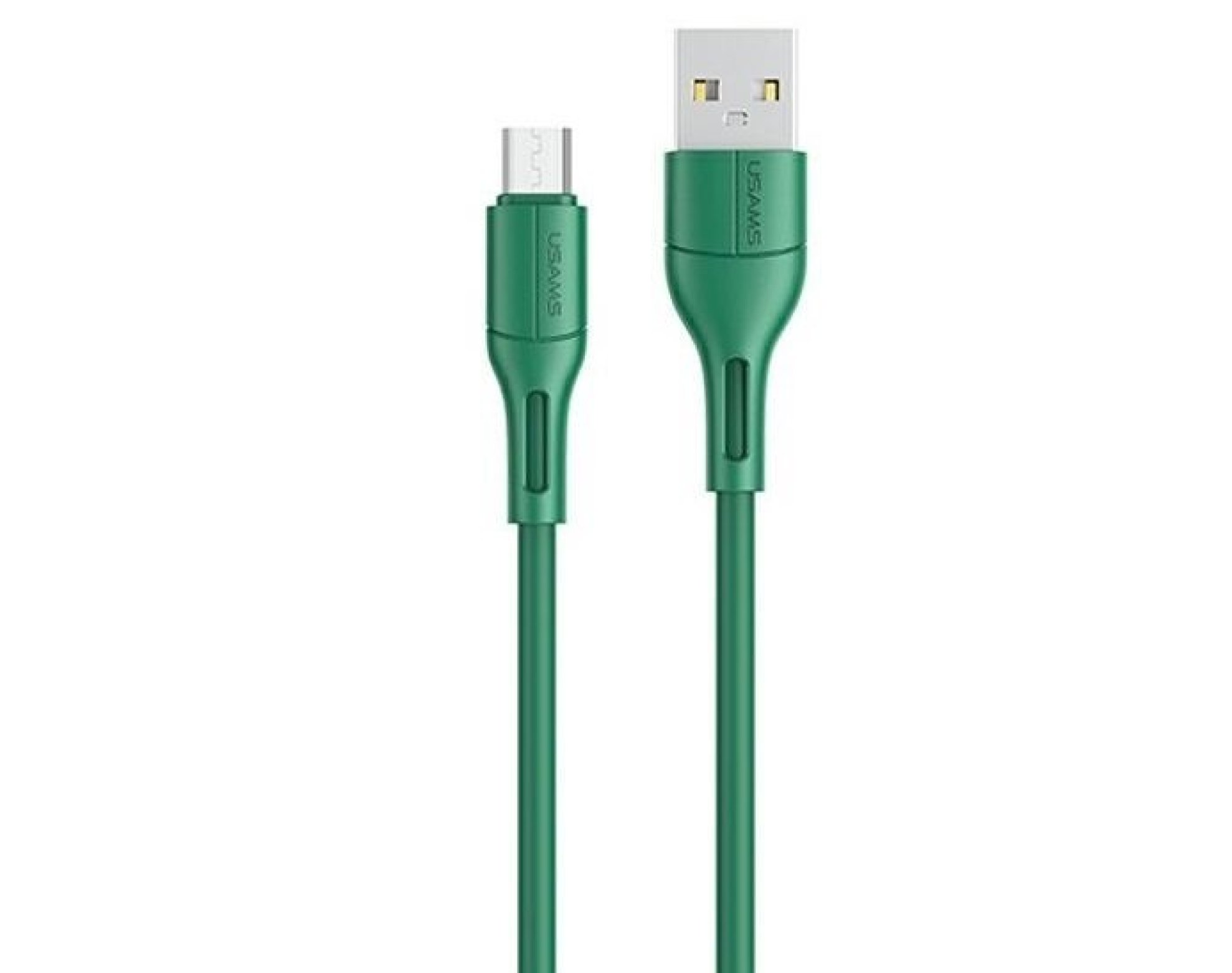 Kabel USB - Micro USB USAMS SJ502USB04 U68 1 m Zielony