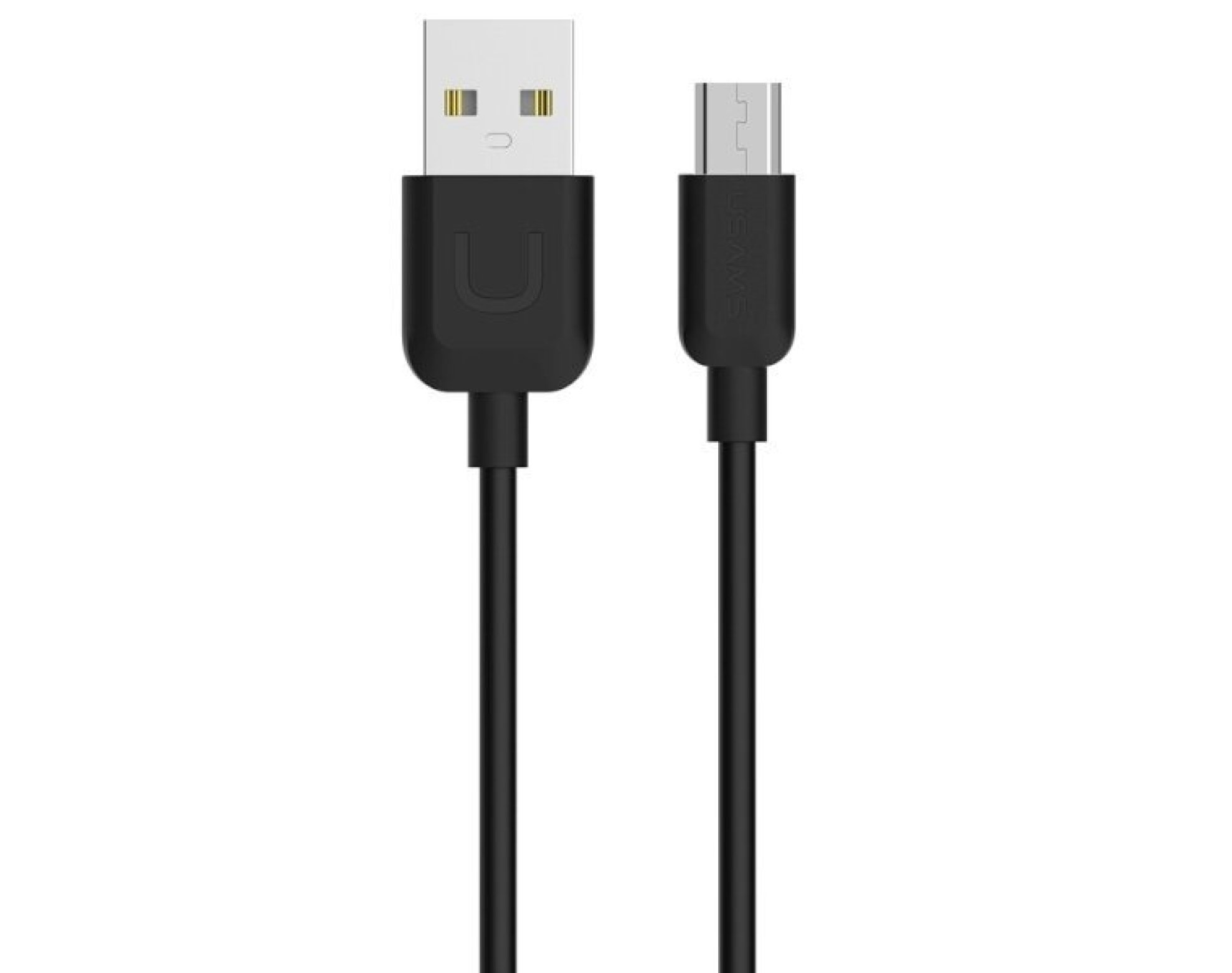 Kabel USB - Micro USB USAMS U-Turn 10W 1 m Czarny