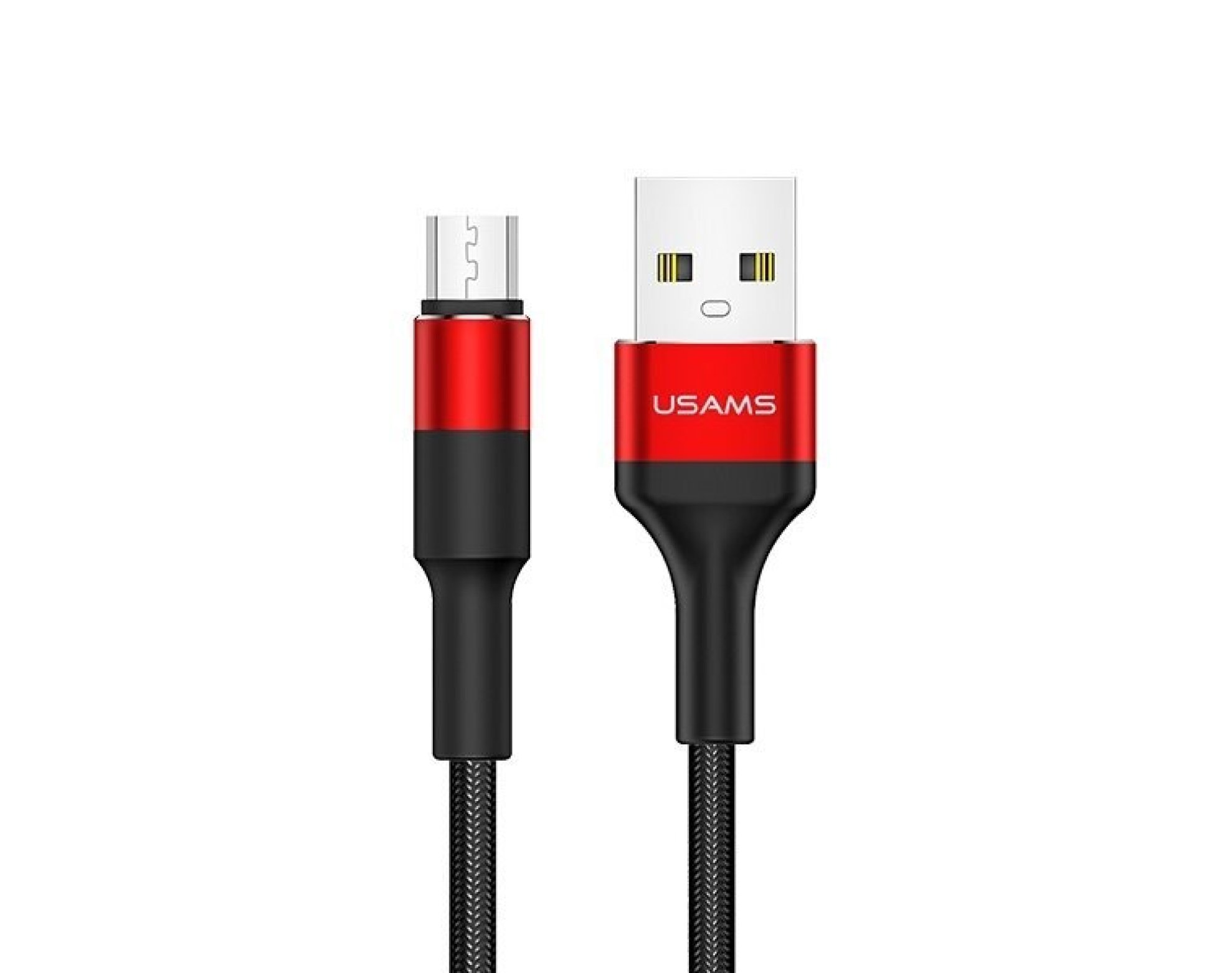 Kabel USB - Micro USB USAMS U5 2A 1.2 m Czerwony