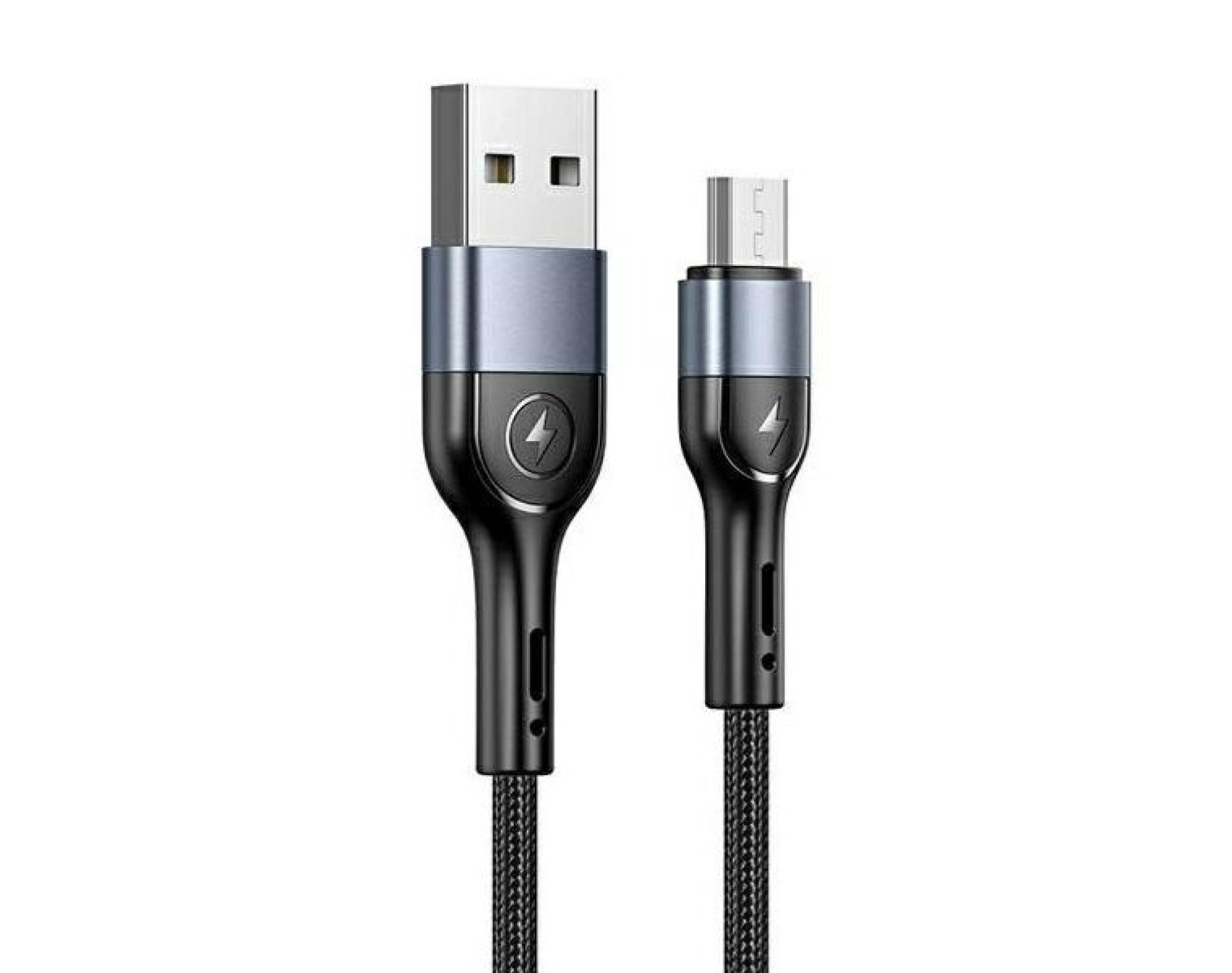 Kabel USB - Micro USB USAMS U55 2A 1 m Czarny