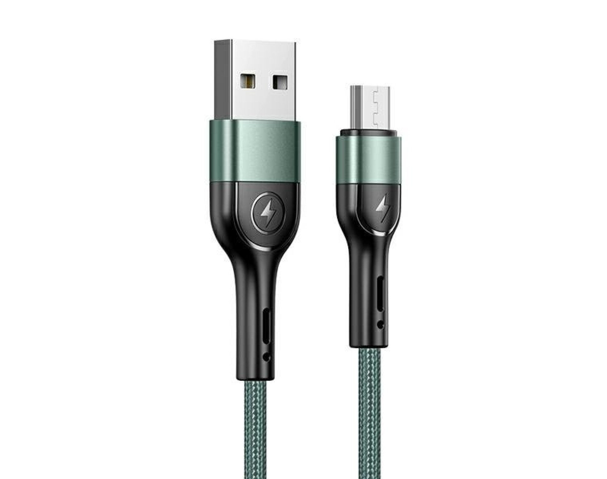 Kabel USB - Micro USB USAMS U55 2A U55 1 m Zielony