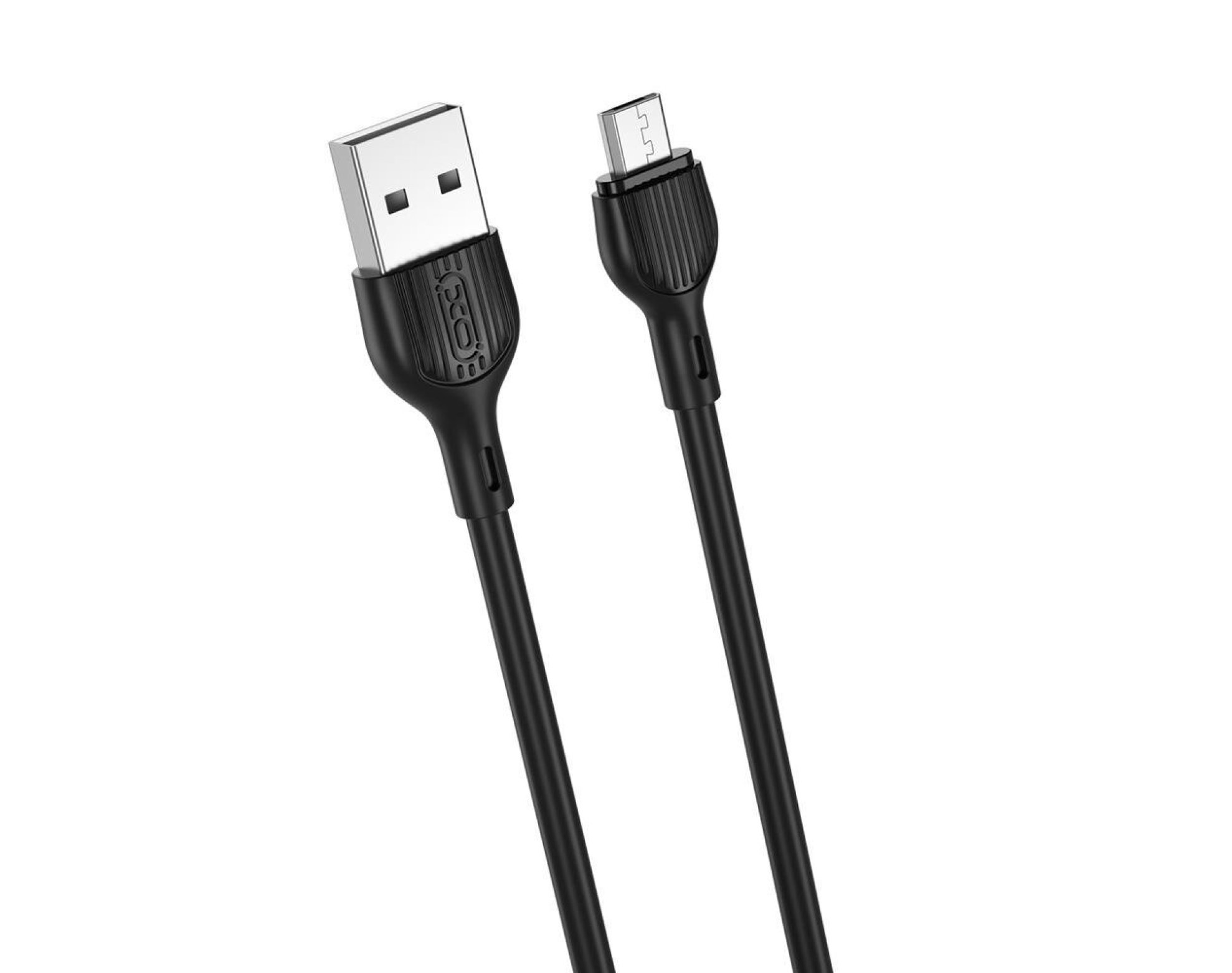 Kabel USB - Micro USB XO NB156 2.1A 1 m Czarny