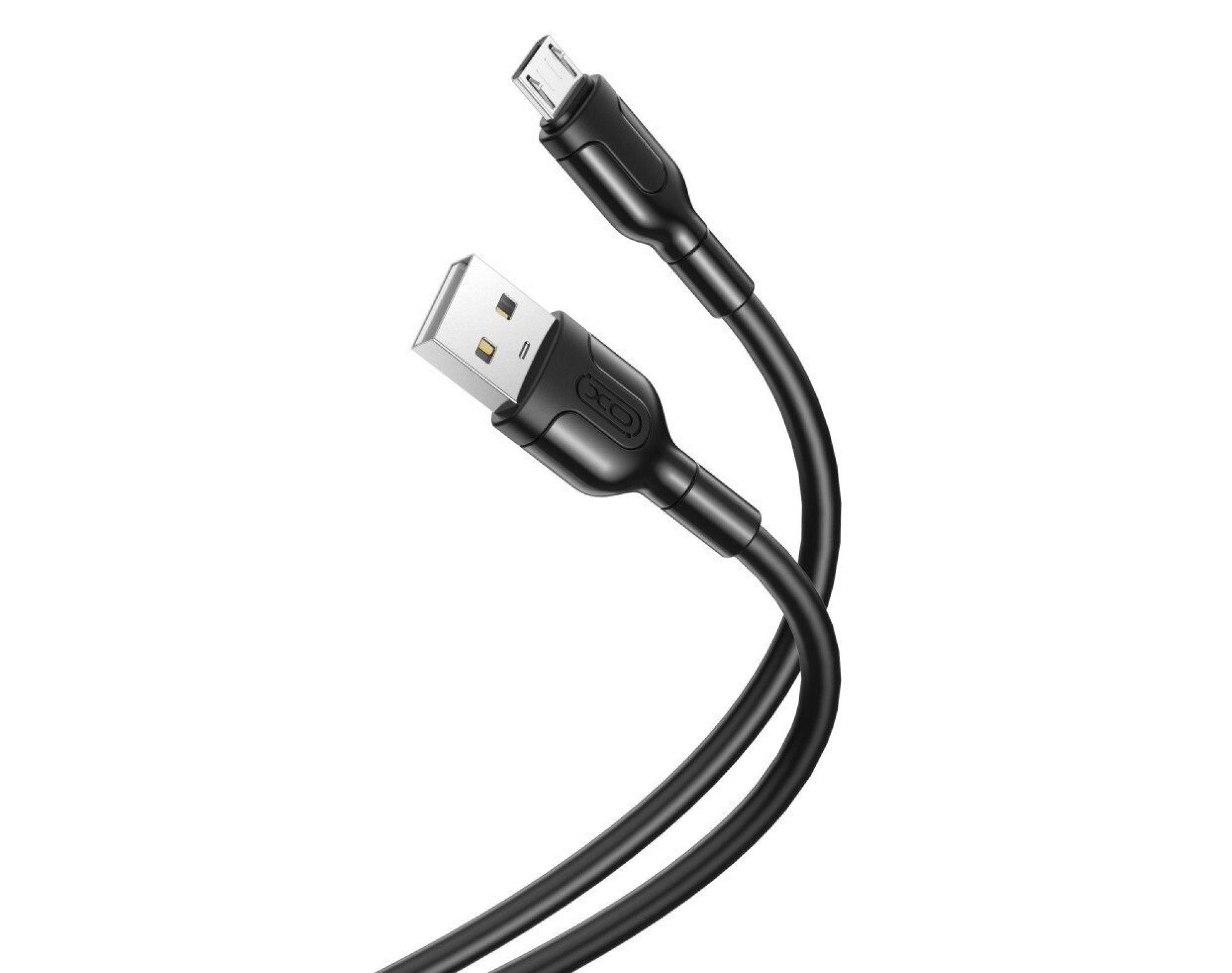 Kabel USB - Micro USB XO NB212 2.1A 1 m Czarny