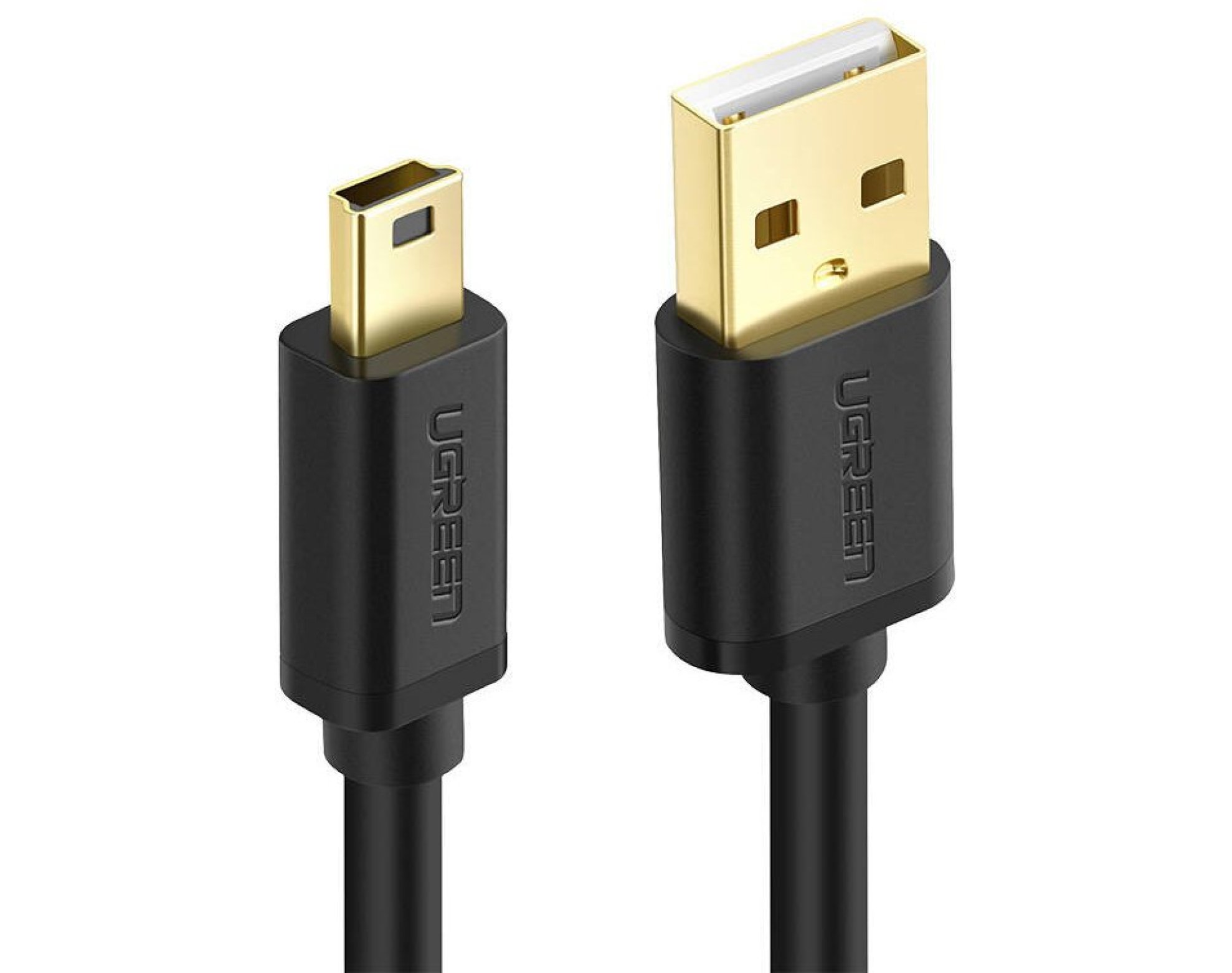 Kabel USB - Mini USB UGREEN 10355B 10W 1m Czarny