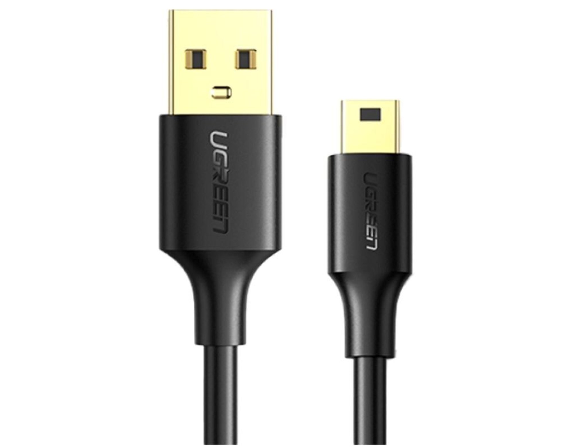 Kabel USB - Mini USB UGREEN US132 0.25 m Czarny