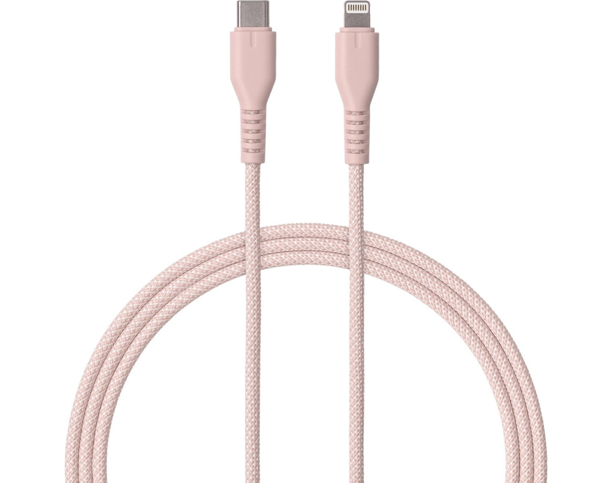 Kabel USB Typ-C - Lightning QUALO Ultimate QKN-CL-16 1.5 m Różowy