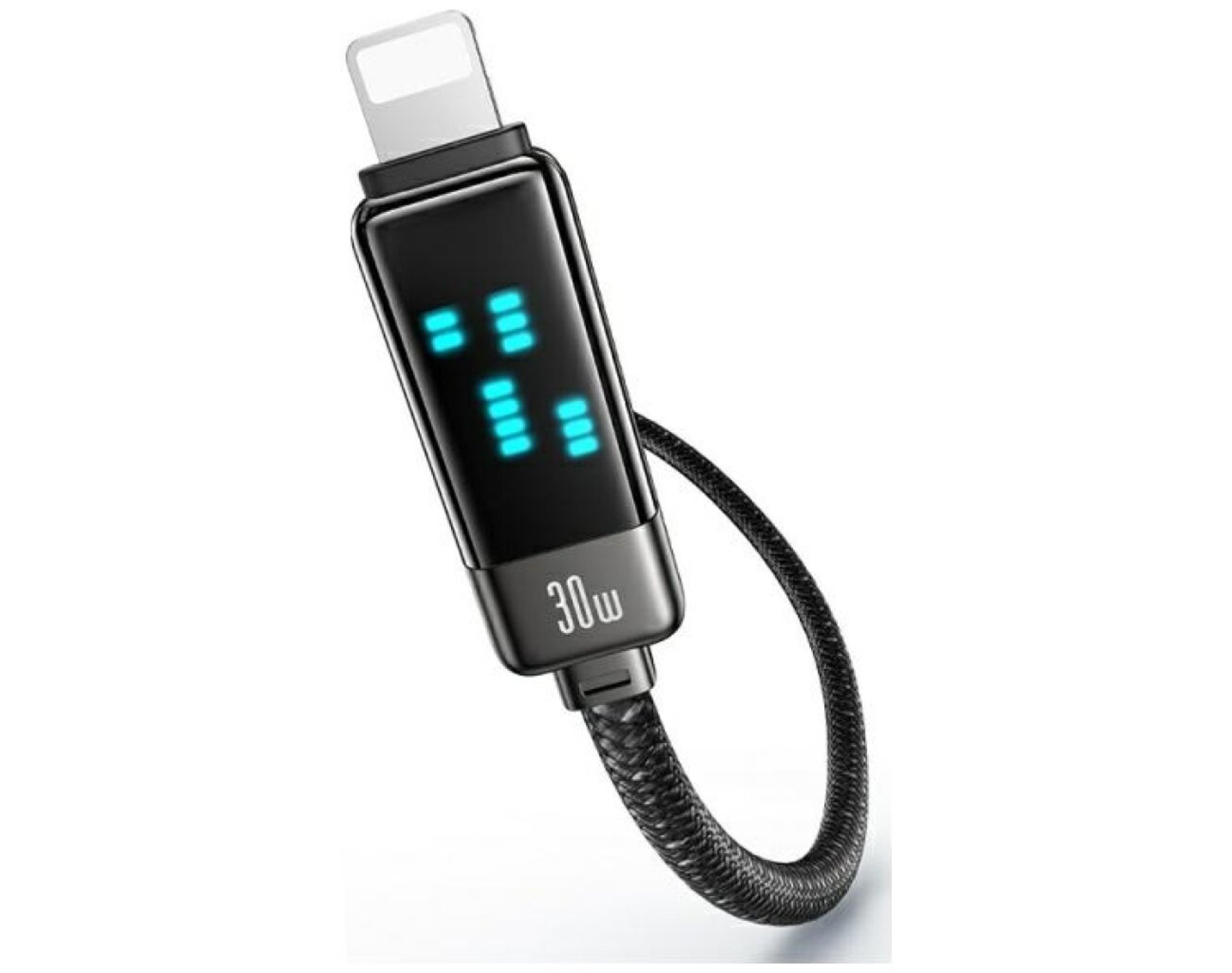Kabel USB Typ-C - Lightning USAMS SJ743 1.2 m Czarny