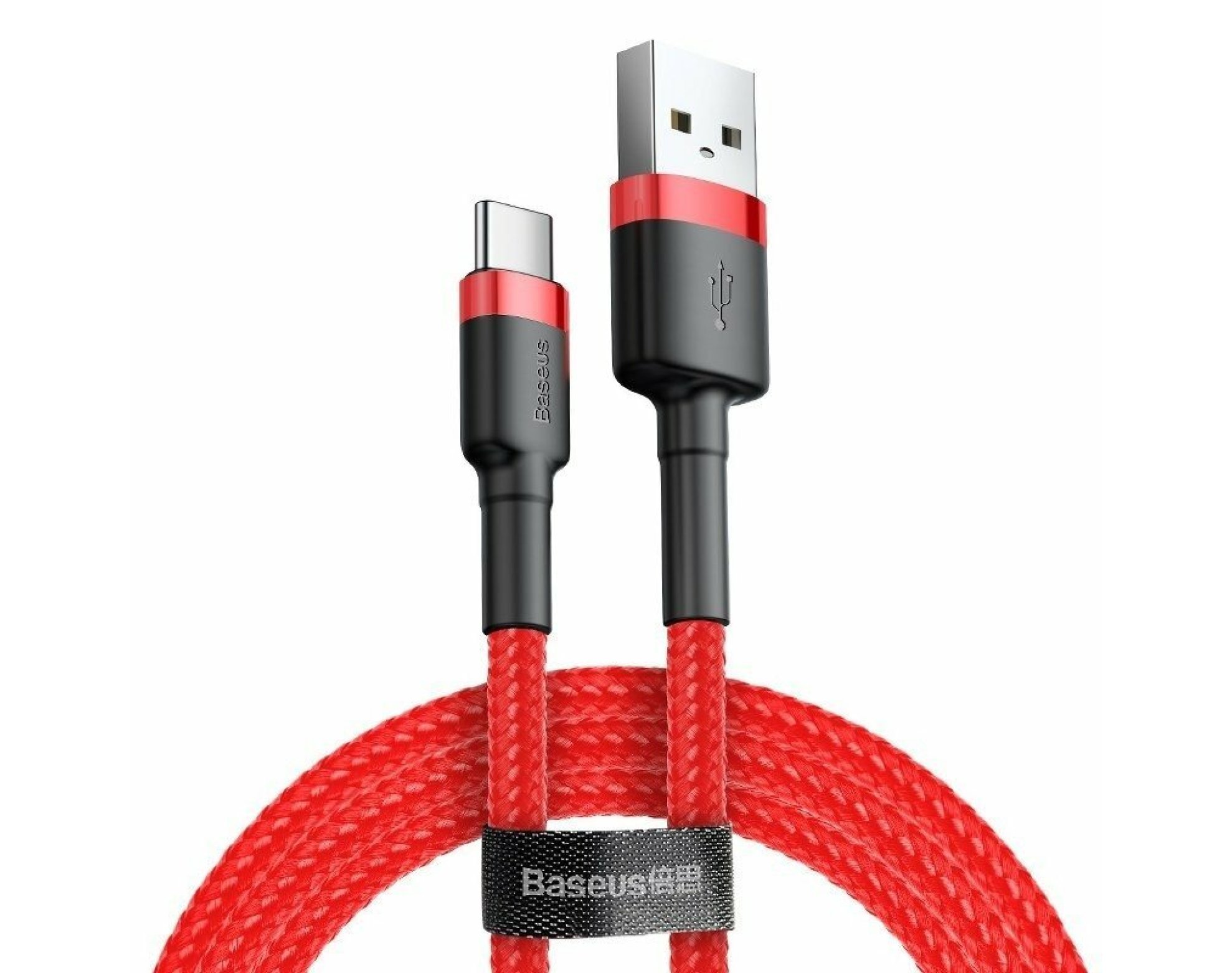 Kabel USB - USB-C BASEUS Cafule 0.5m Czerwony