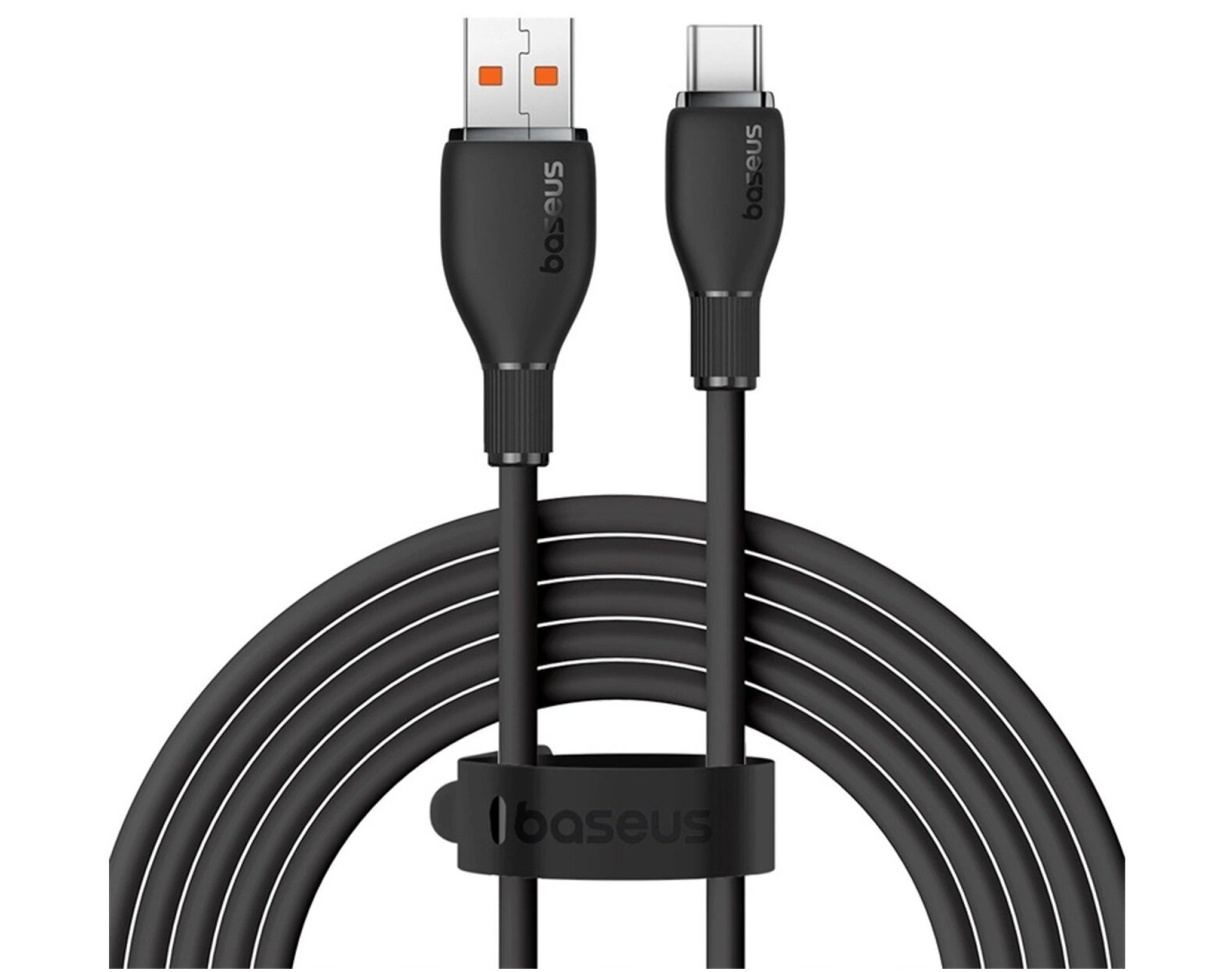 Kabel USB - USB-C BASEUS Pudding Series 100W 2 m Czarny