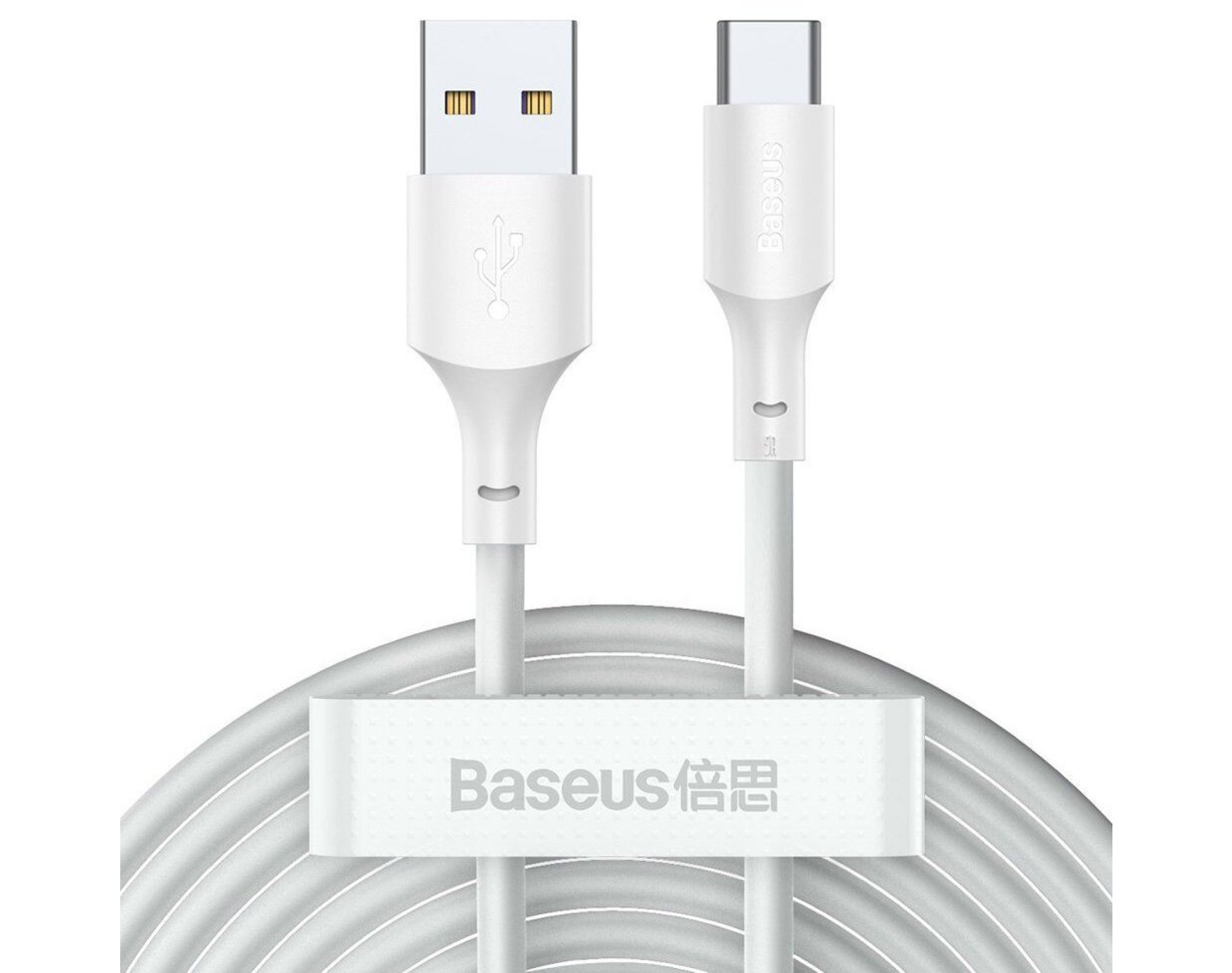 Kabel USB - USB-C BASEUS Simple Wisdom 1.5 m