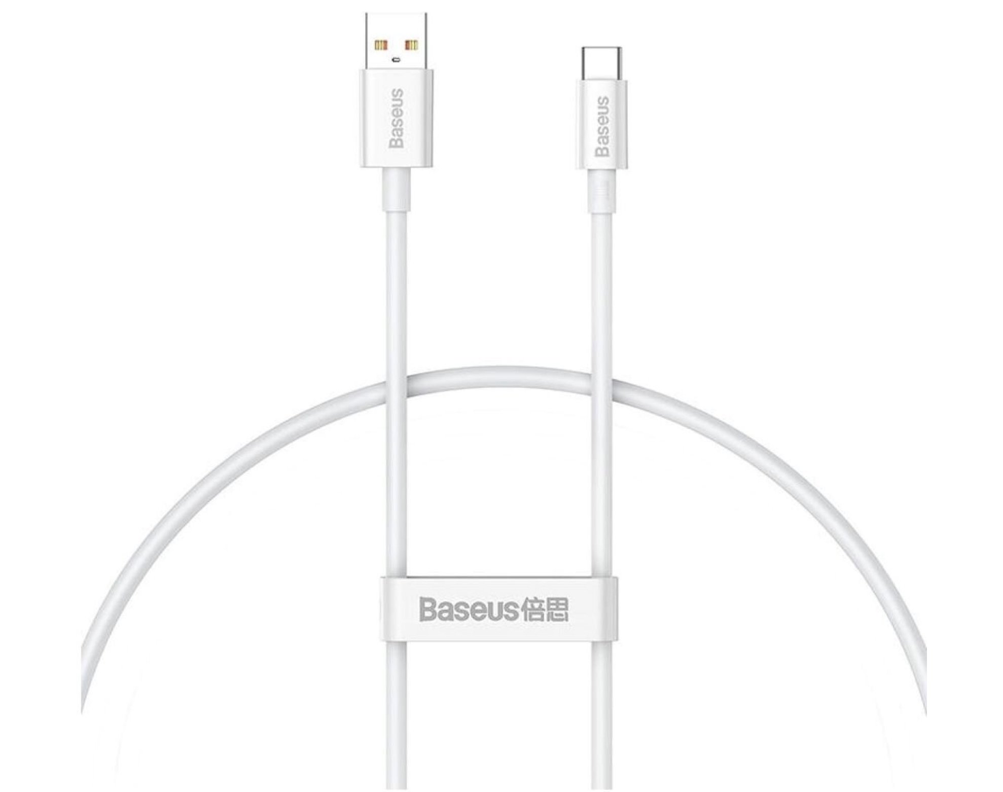 Kabel USB - USB-C BASEUS Superior 100W 0.25 m Biały