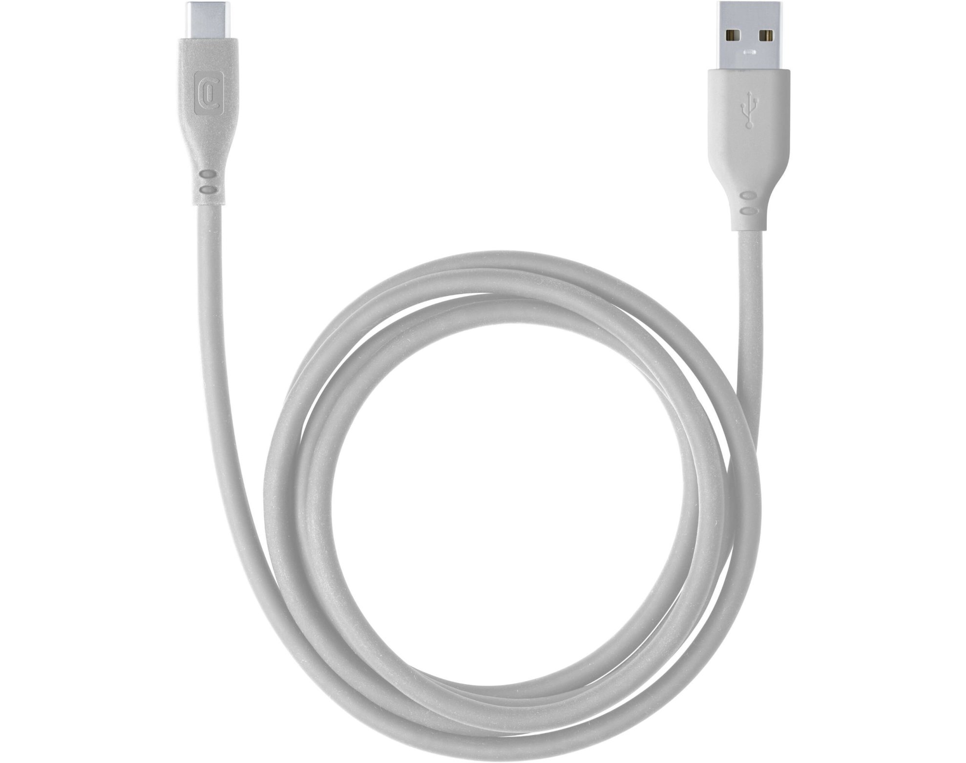 Kabel USB - USB-C CELLULARLINE Soft Max 1.2 m Szary