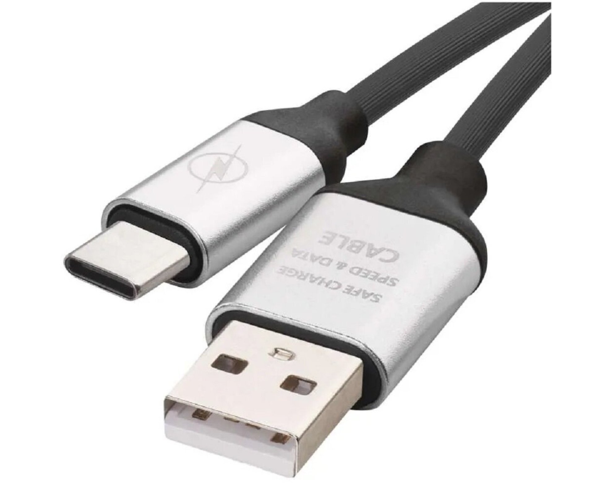 Kabel USB - USB-C EMOS SM7025BL 1 m Czarny