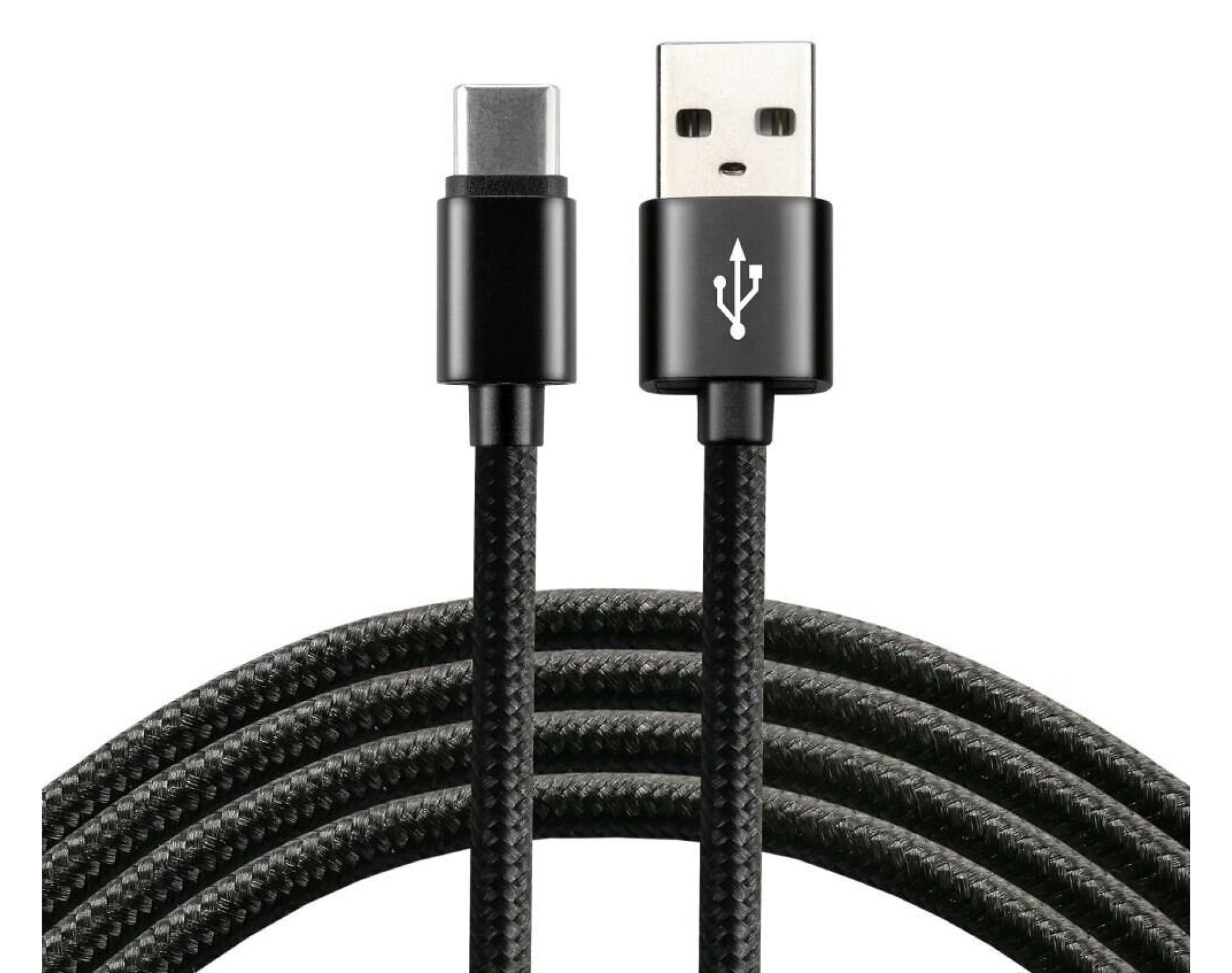 Kabel USB - USB-C EVERACTIVE CBB-2CB 2 m Czarny