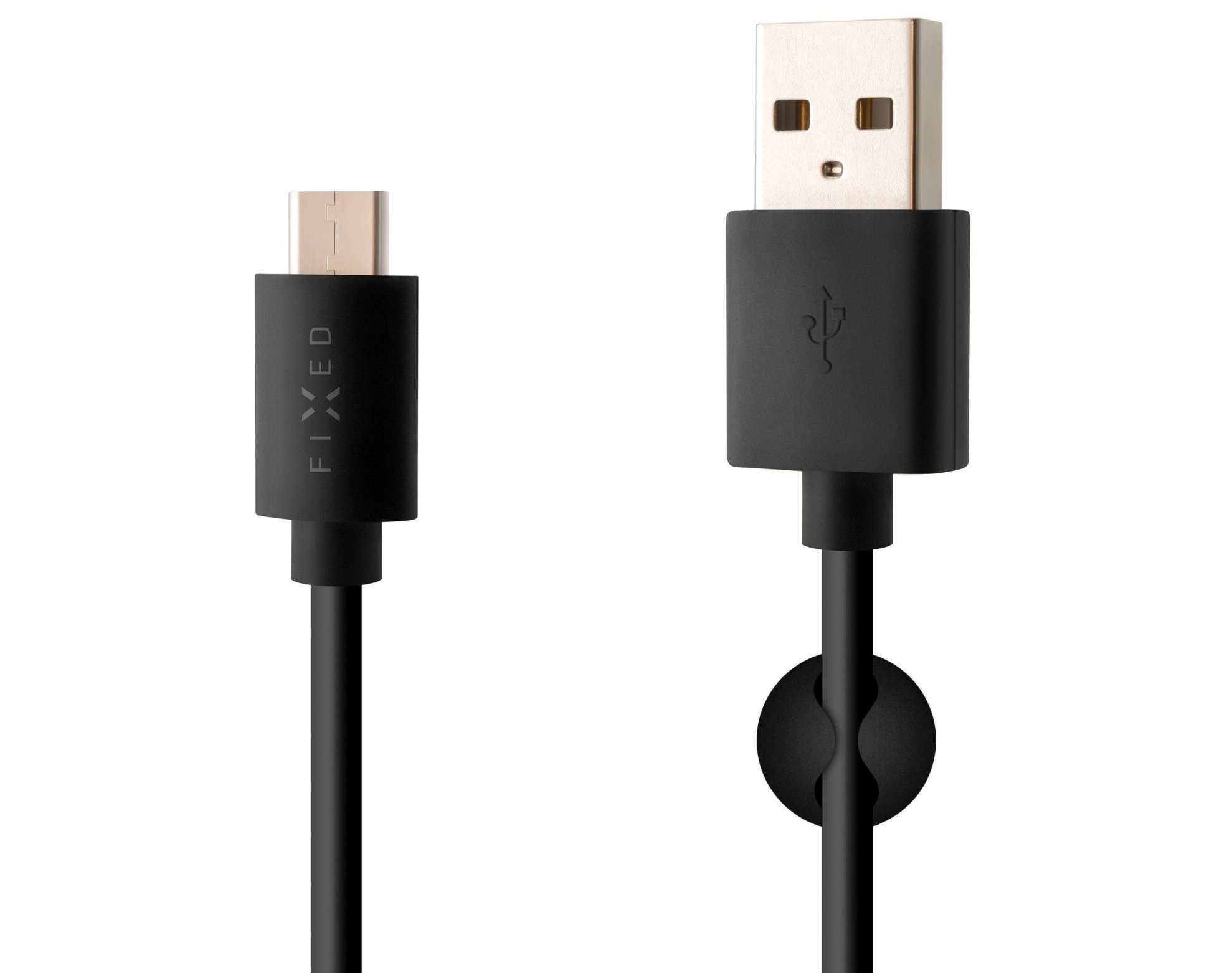 Kabel USB - USB-C FIXED FIXD-UC2M-BK 2 m Czarny