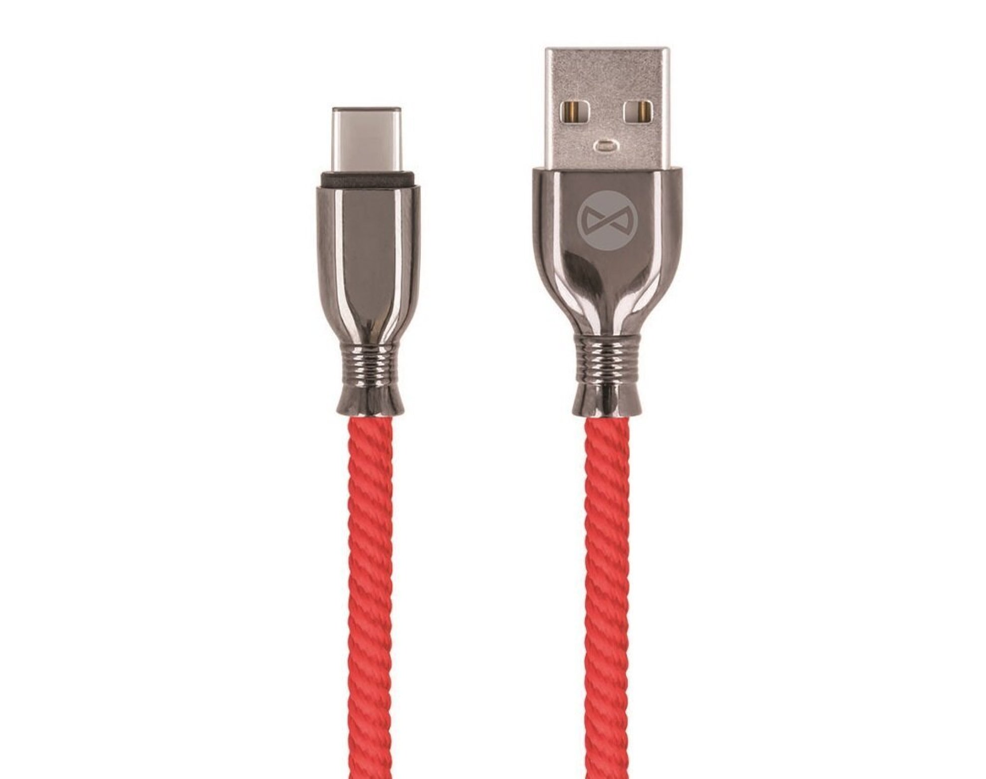 Kabel USB - USB-C FOREVER Tornado 3A 1 m Czerwony
