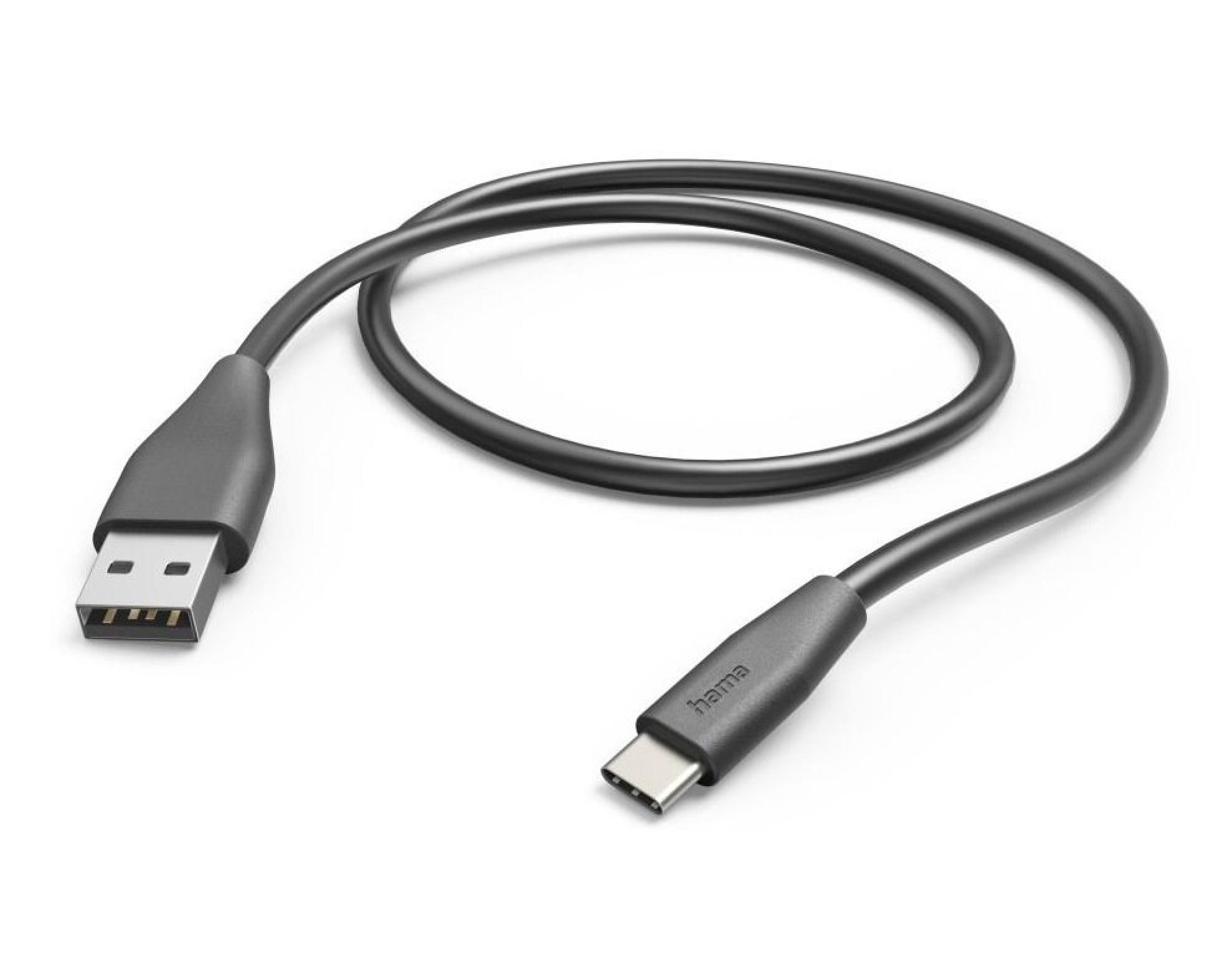 Kabel USB - USB-C HAMA 201595 1.5 m Czarny