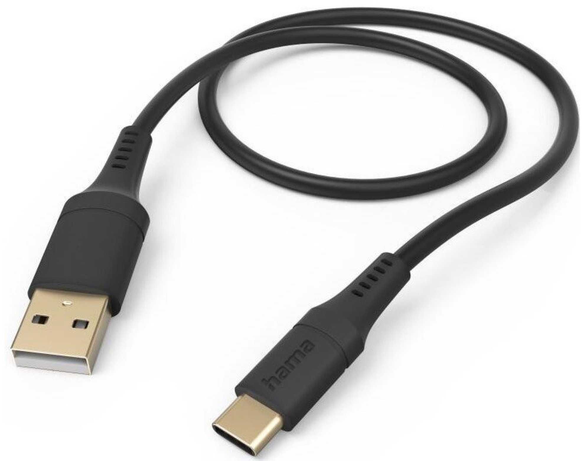 Kabel USB - USB-C HAMA Flexible 1.5m Czarny
