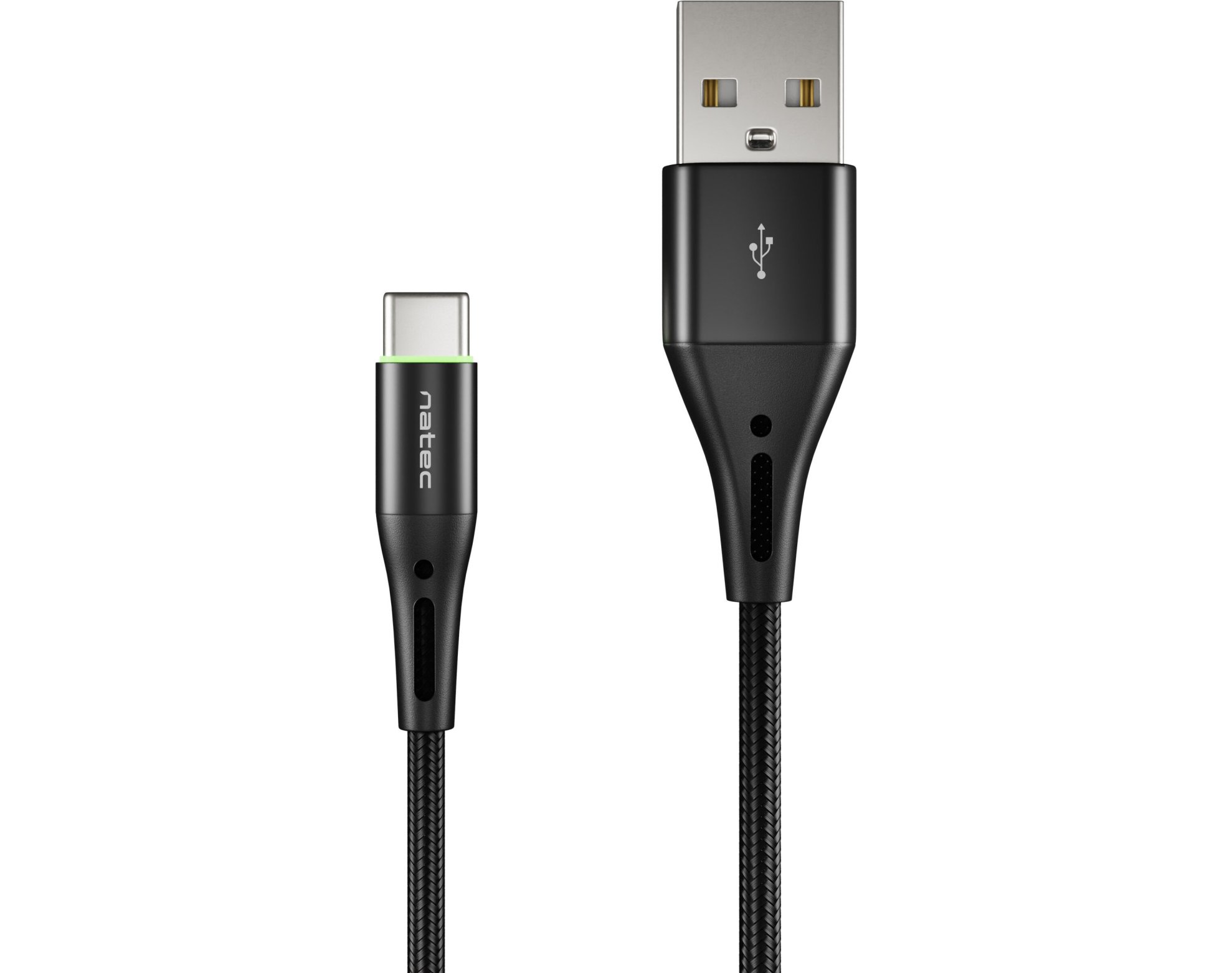 Kabel USB - USB-C NATEC Prati 1 m Czarny