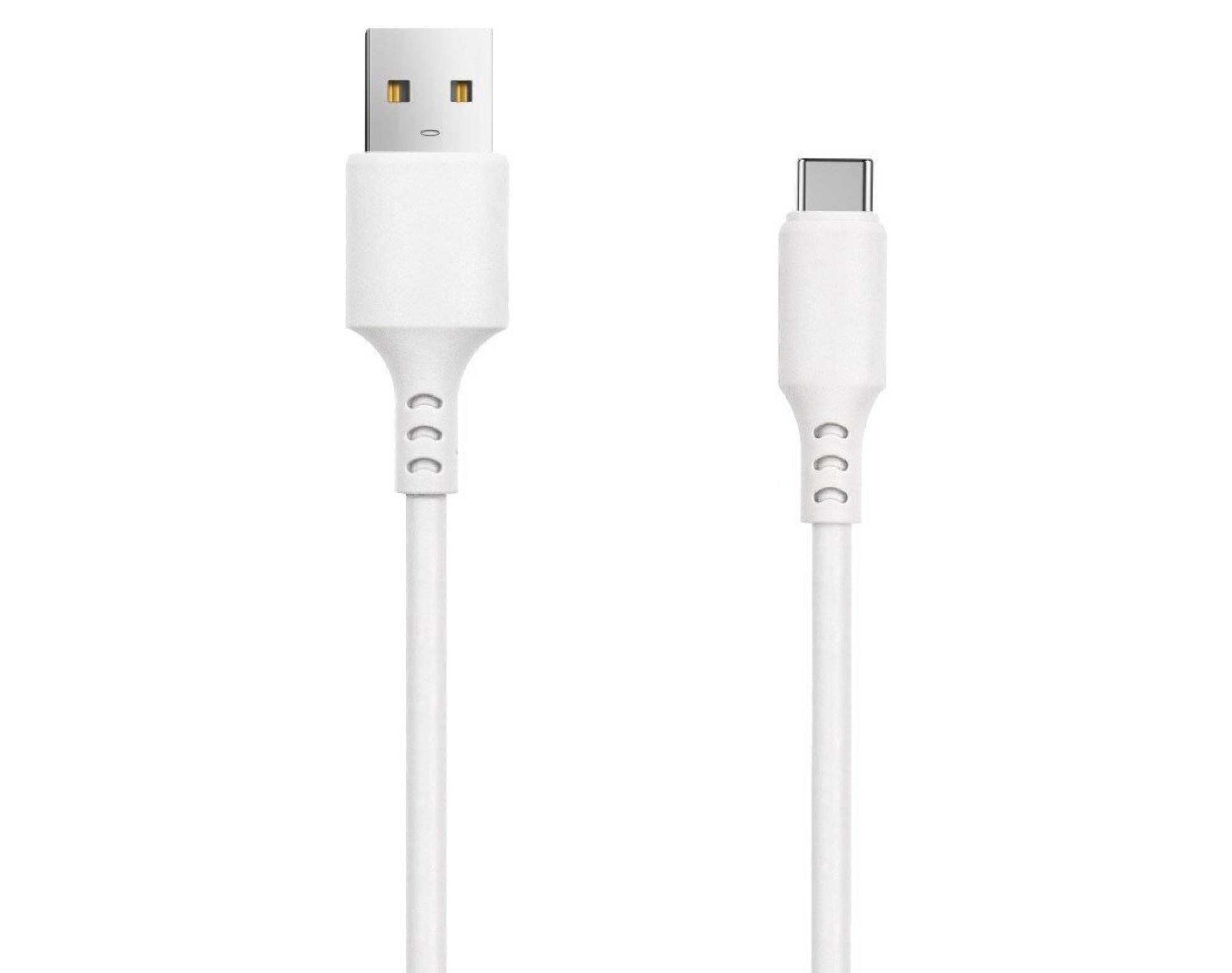 Kabel USB - USB-C SETTY 3A 1 m Biały