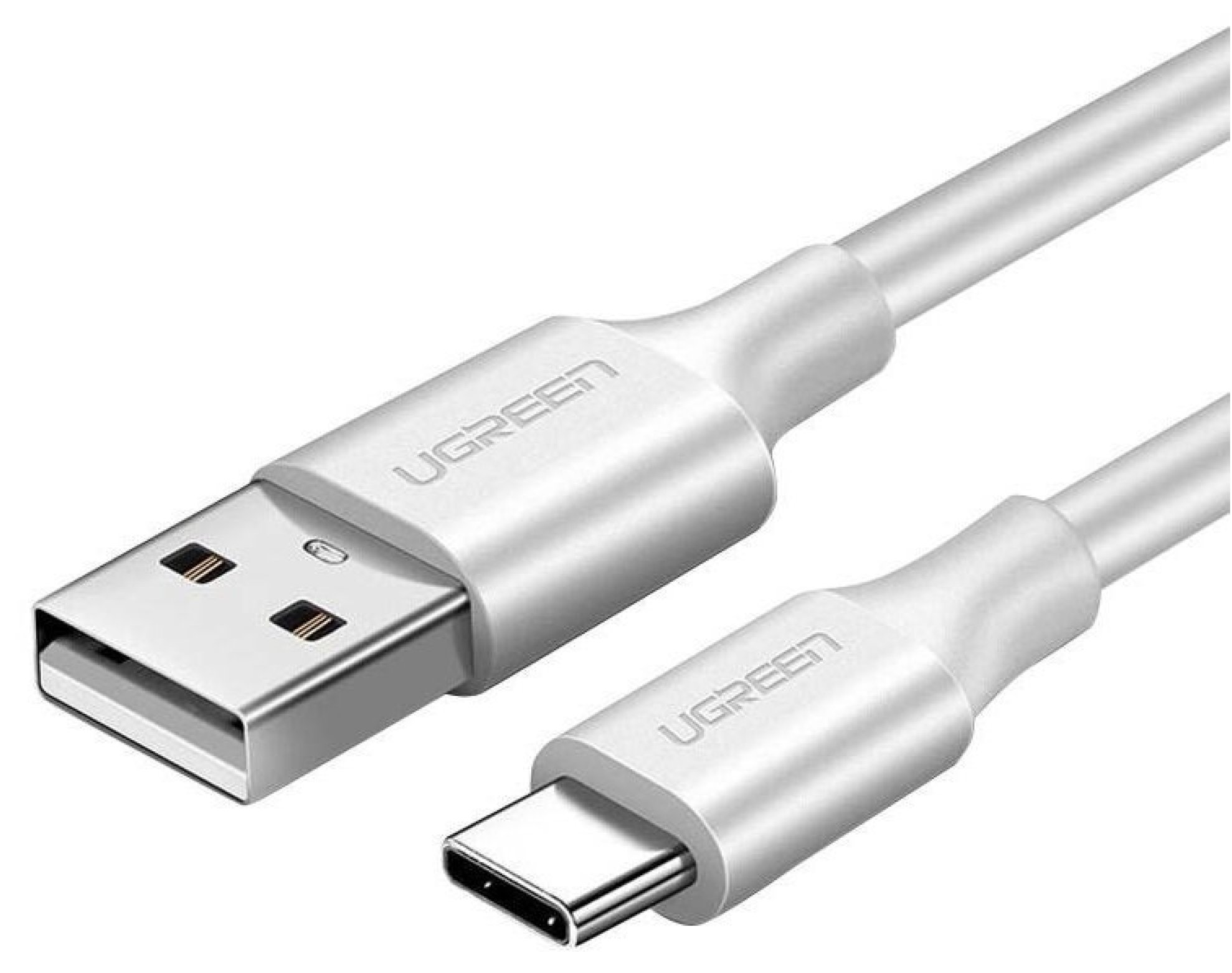 Kabel USB - USB-C UGREEN US287 2m Biały