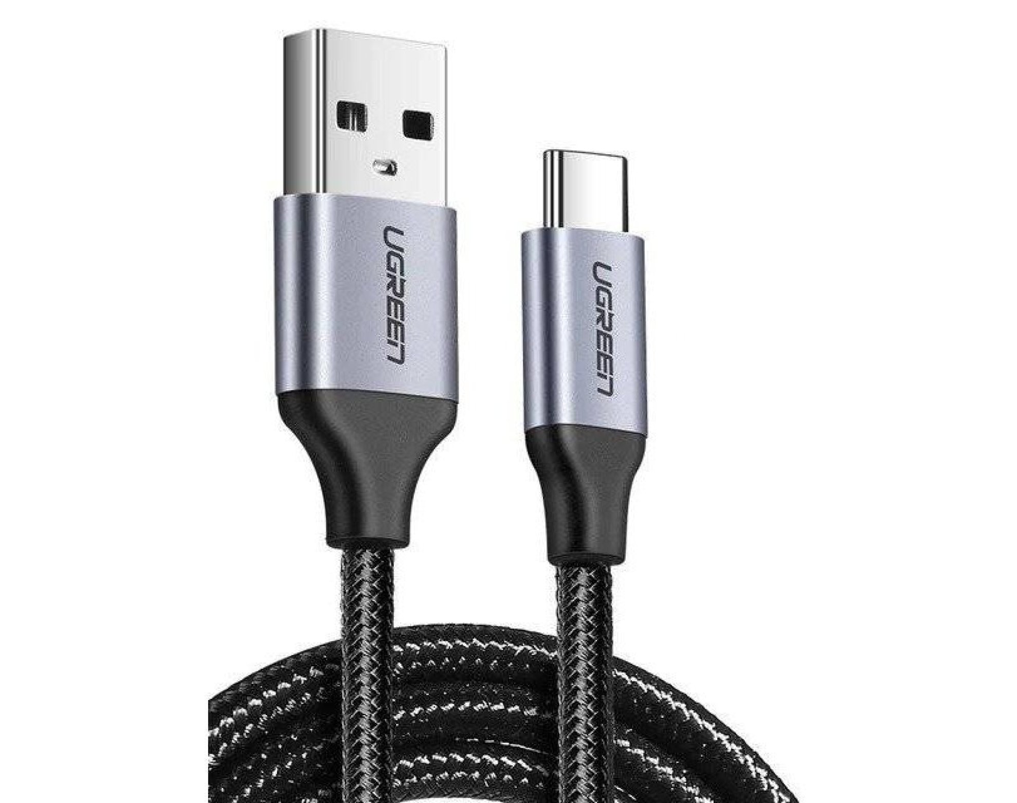 Kabel USB - USB-C UGREEN US288 15W 3 m Czarny