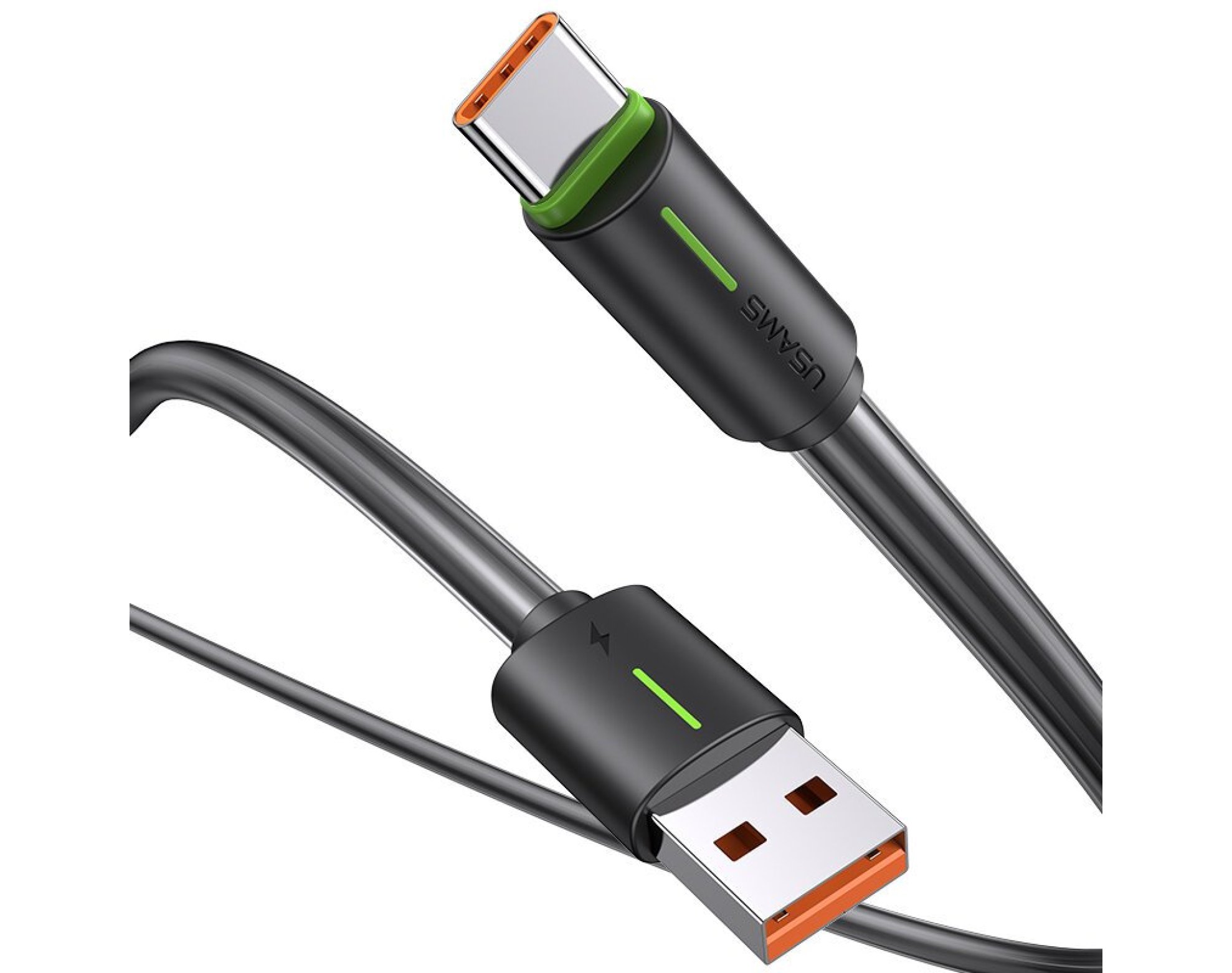 Kabel USB - USB-C USAMS SJ732 1 m Czarny
