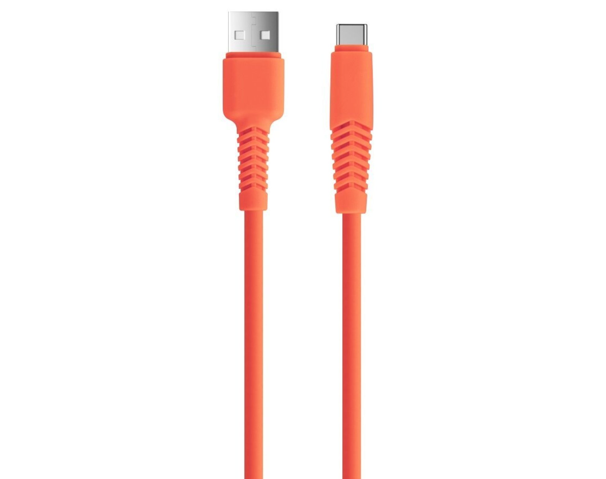Kabel USB - USB-C XO KSC-C-1.5210 2.1A 1.5 m Pomarańczowy
