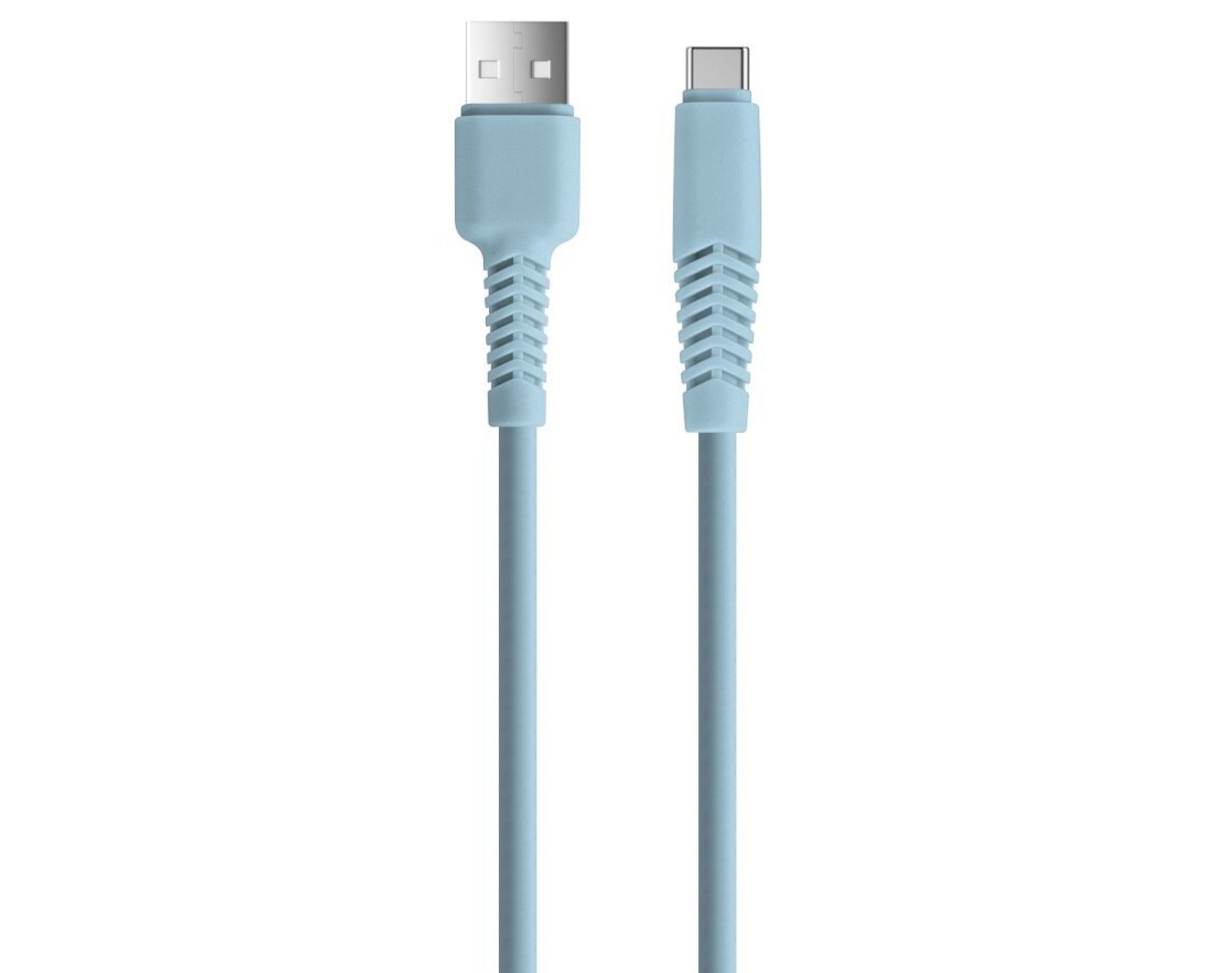 Kabel USB - USB-C XO KSC-C-1.523 2.1A 1.5m Niebieski