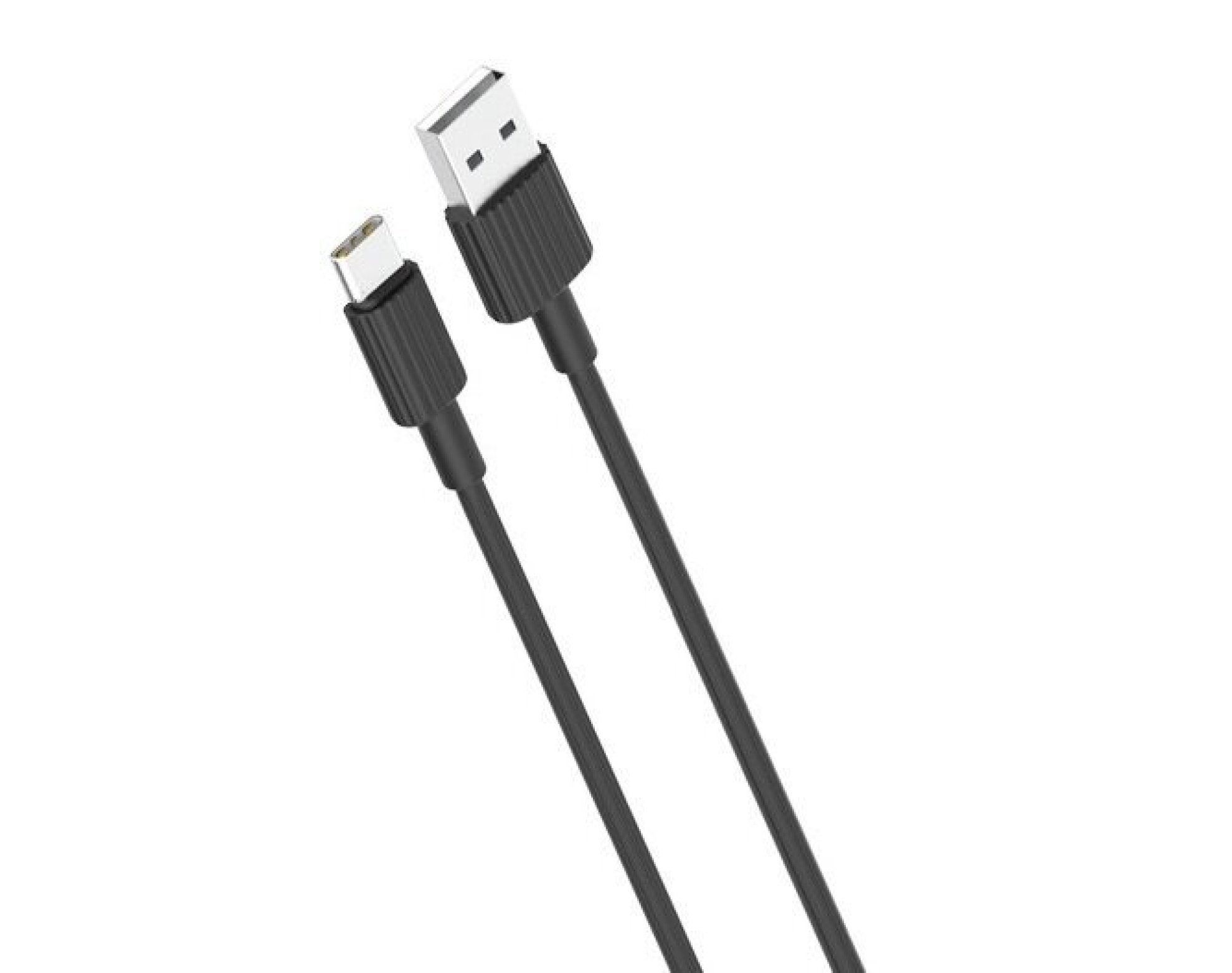Kabel USB - USB-C XO NB156 2.4A 1 m Czarny