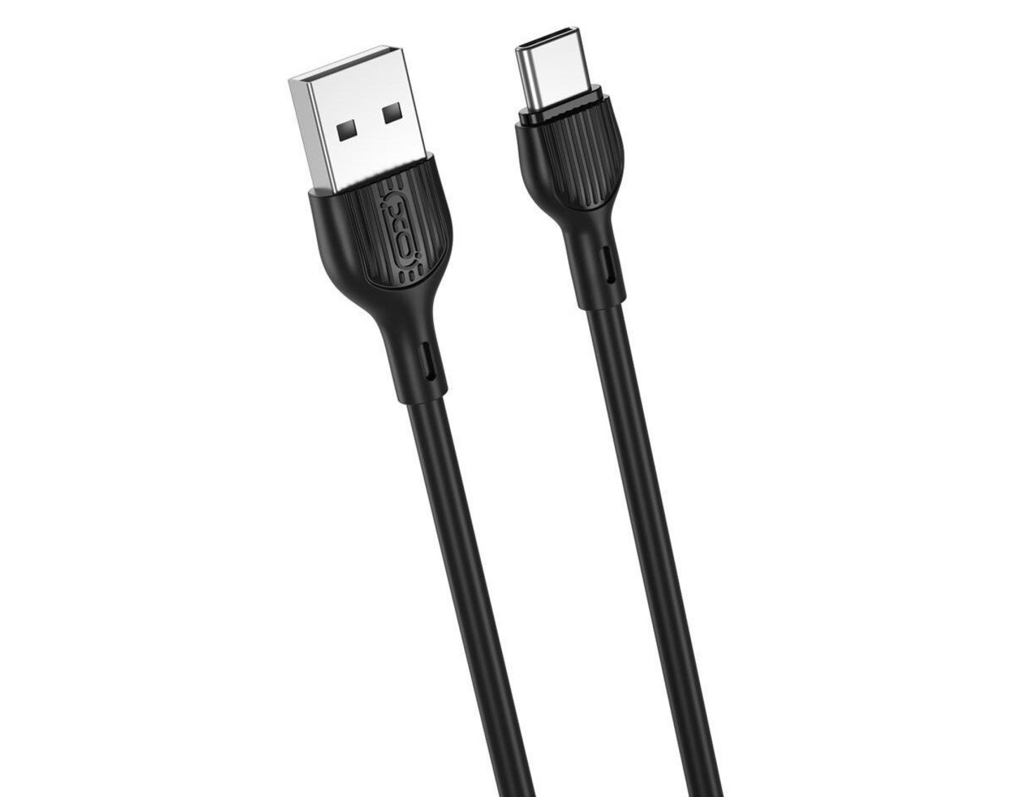 Kabel USB - USB-C XO NB200 2.1A 1 m Czarny